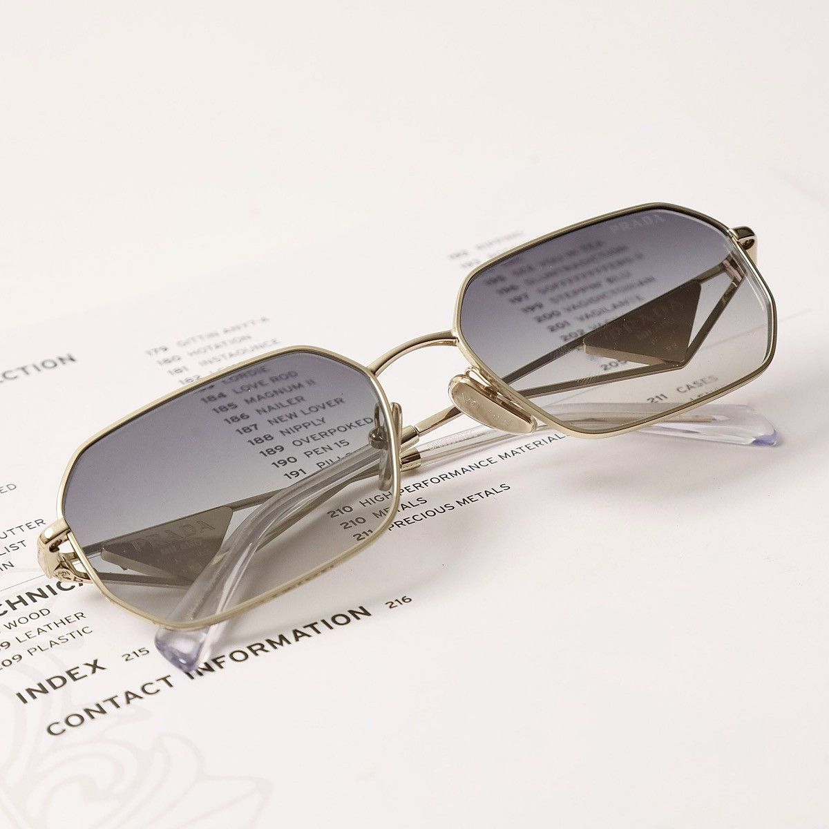 Prada PRADA 0PR A51S SUNGLASSES Size ONE SIZE - 9 Thumbnail