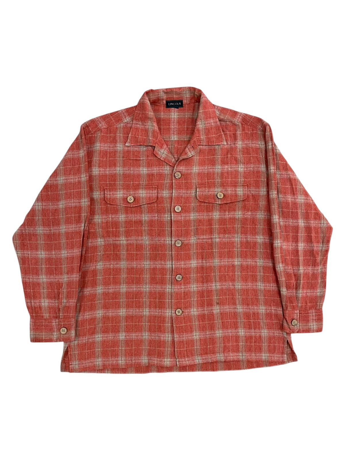Engineered Garments Vintage Lincoln Loop Collar Flannel Shirt Size US XL / EU 56 / 4 - 1 Thumbnail