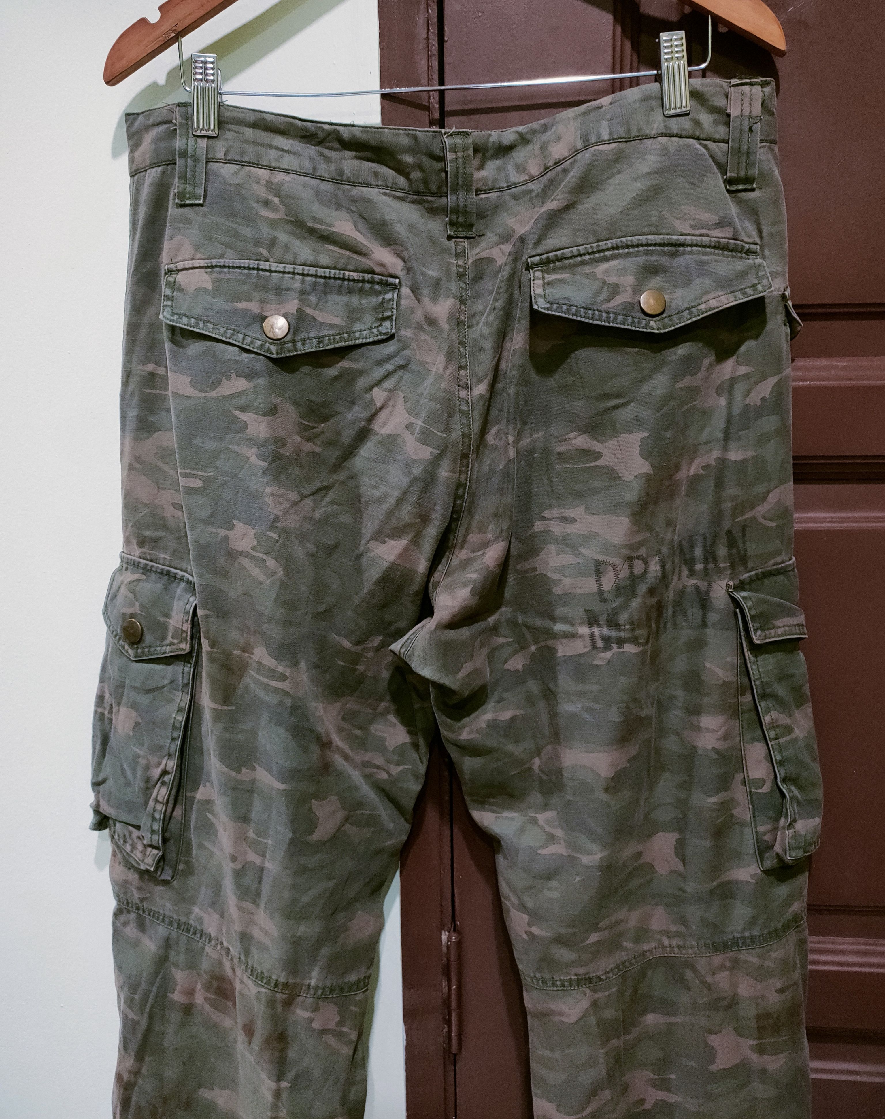 DrunknMunky 🔥 DrunknMunky Military Cargo Pants Camo🔥 Size US 36 / EU 52 - 4 Thumbnail