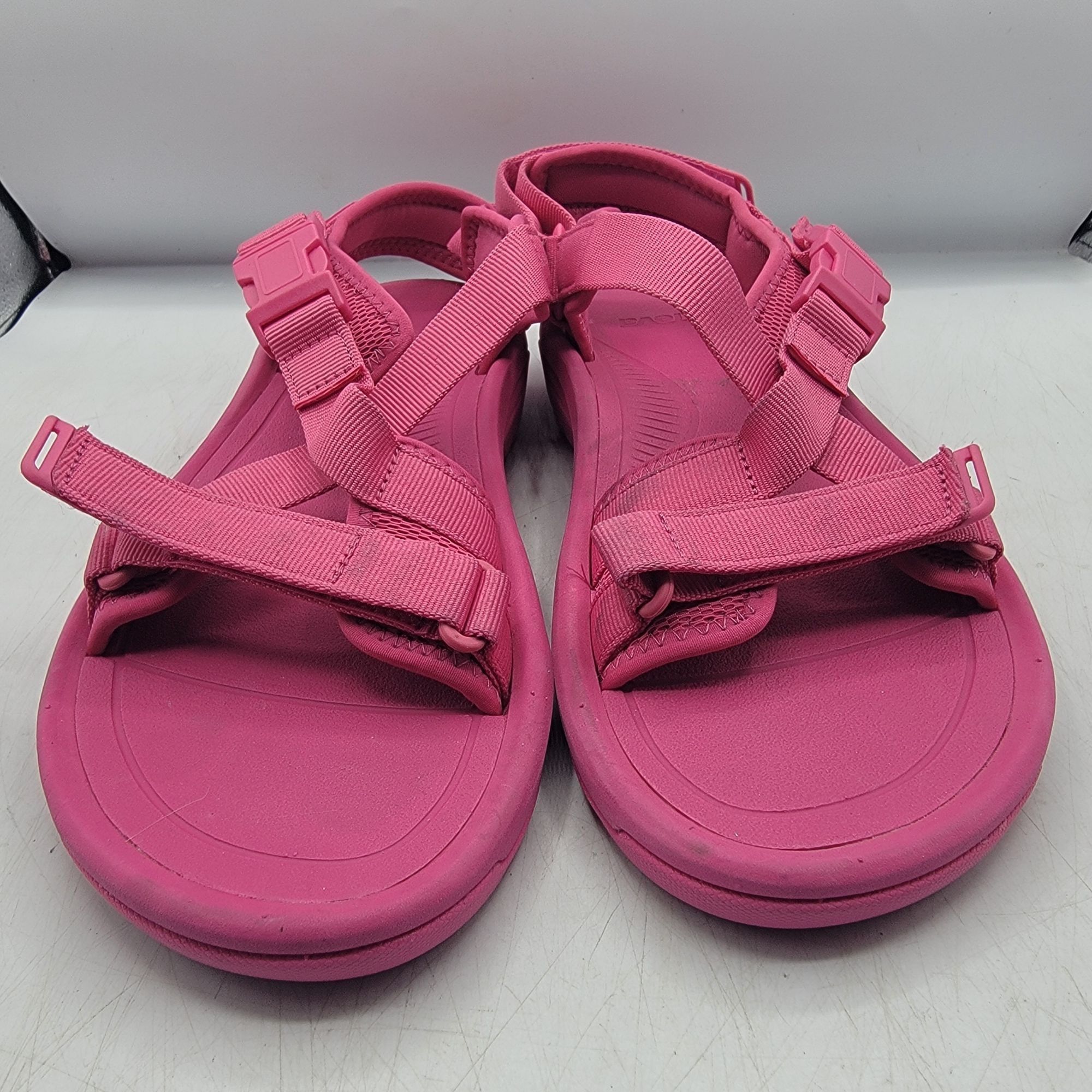 Teva Teva Hurricane Verge Womens 13 Hot Pink Sandals Beach Summer Size US 12 / IT 42 - 2 Thumbnail