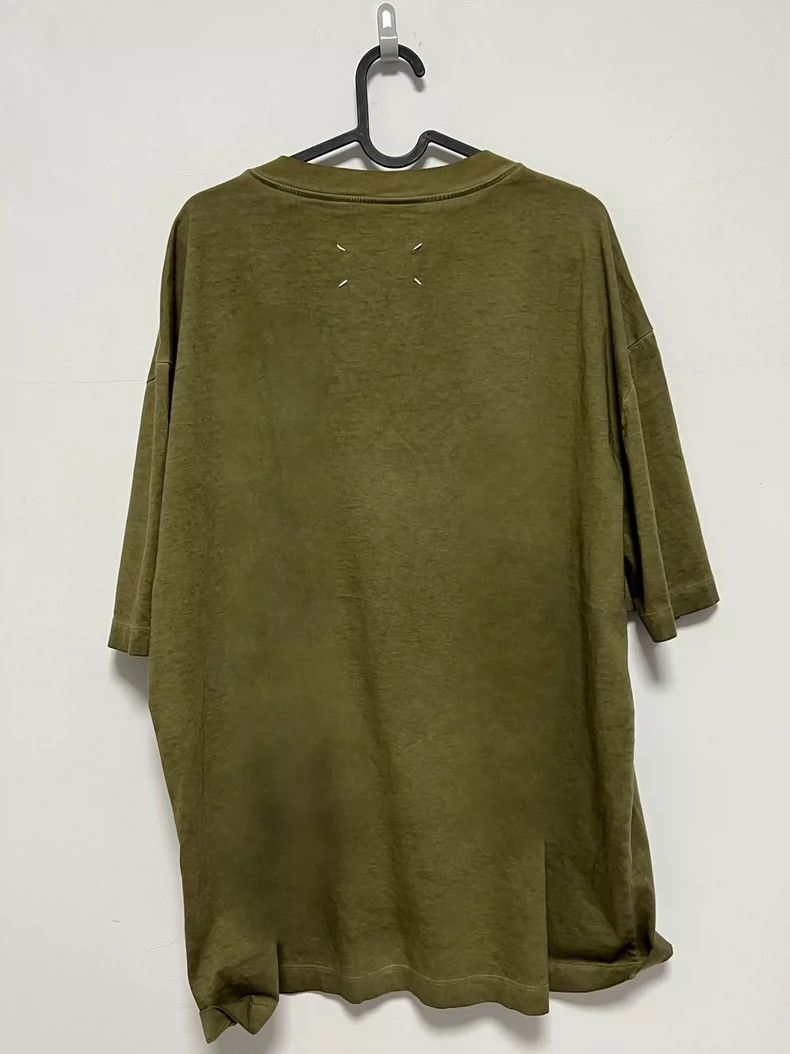 Maison Margiela Maison Margiela Outer stitching four-corner printed T-shir Size US S / EU 44-46 / 1 - 2 Thumbnail