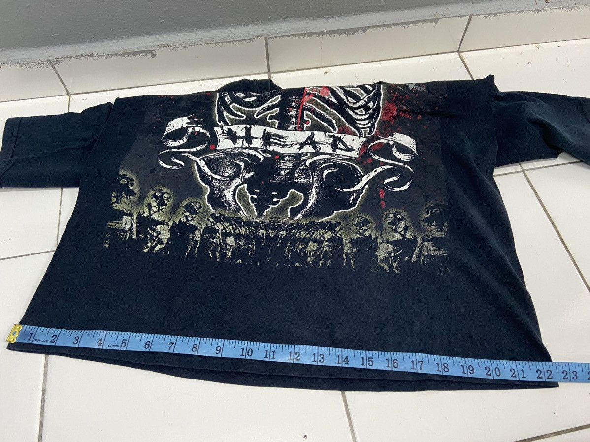 SKELETON BONE SKULLS HEAD WAR TEE SHIRT