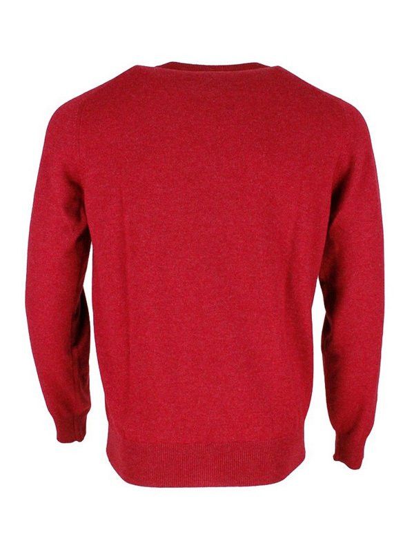 Brunello Cucinelli o1y0526 Crewneck Sweater in Red Size US XL / EU 56 / 4 - 2 Thumbnail