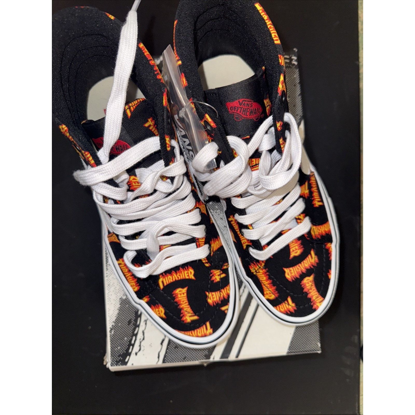 Vans Vans Thrasher x Skate Sk8-Hi ' Sz 6.5 M Size US 6.5 / EU 39-40 - 5 Thumbnail