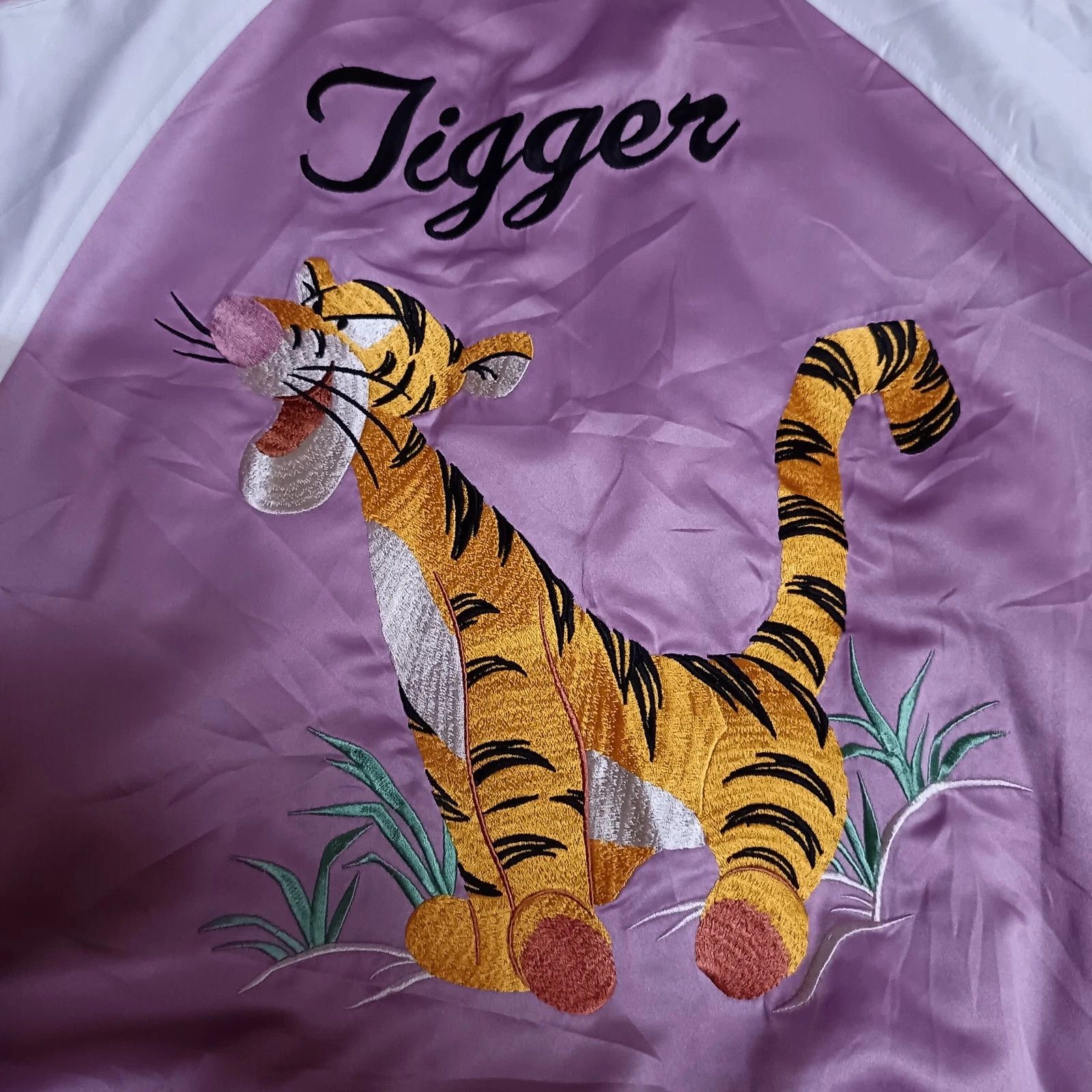 Disney Tokyo Disney Resort Tigger Varsity Jacket Sukajan Embroidery Size US L / EU 52-54 / 3 - 5 Thumbnail