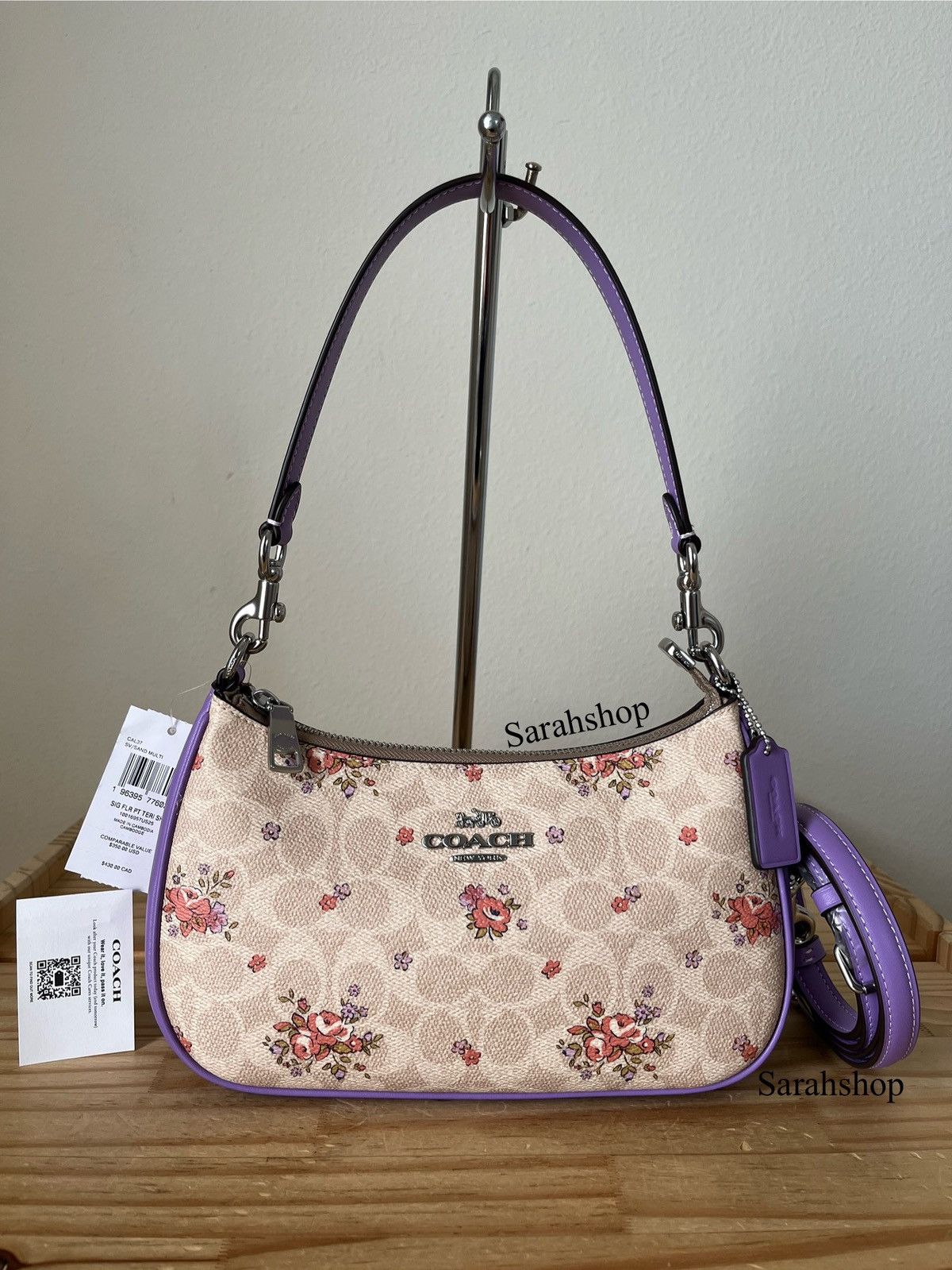 Coach Coach Teri Shoulder Bag In Signature Floral Printed Size ONE SIZE - 1 Thumbnail