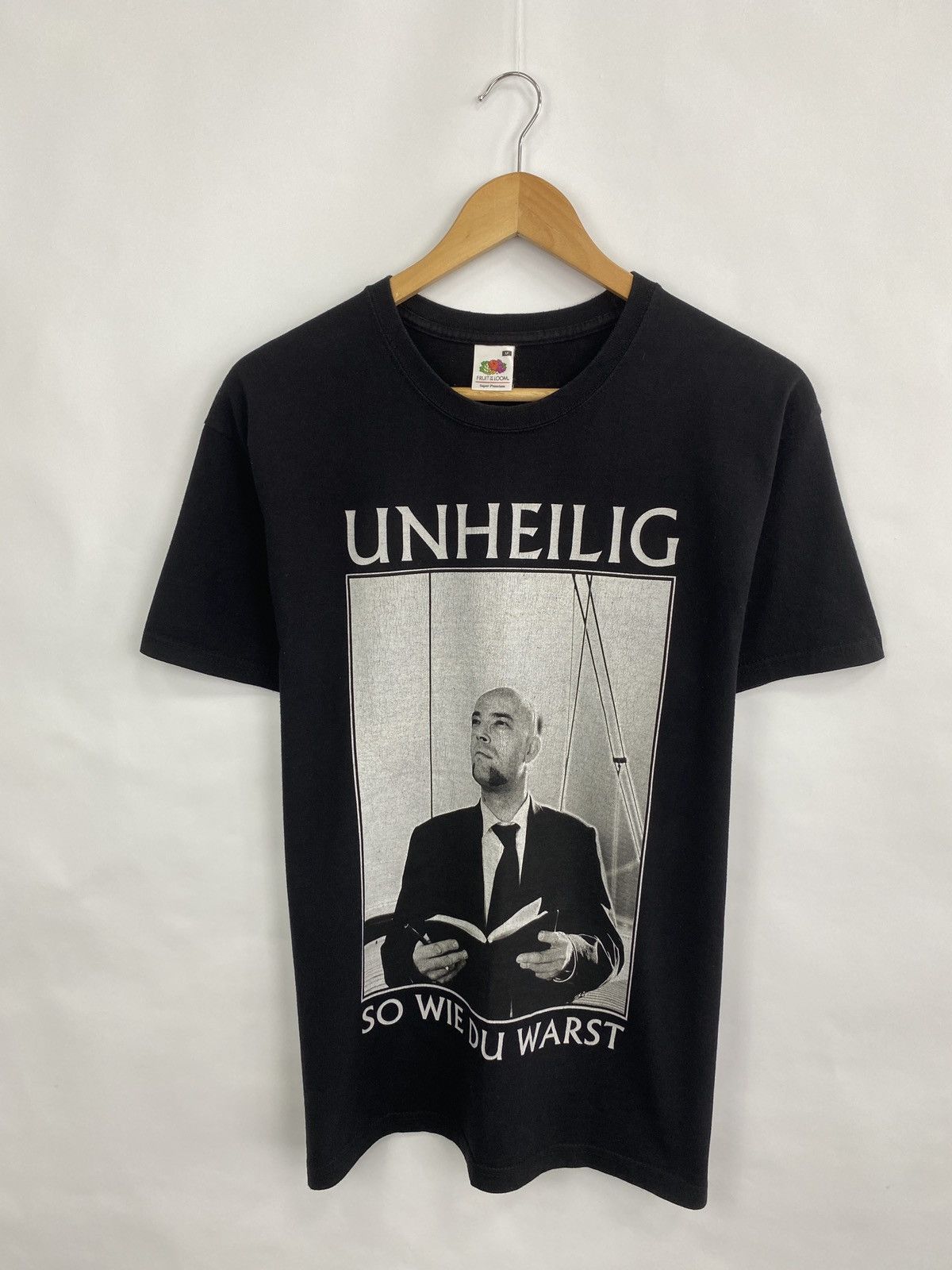 Fruit Of The Loom Vintage Y2K Unheilig So Wie Du Warst t-shirt Size US M / EU 48-50 / 2 - 3 Thumbnail