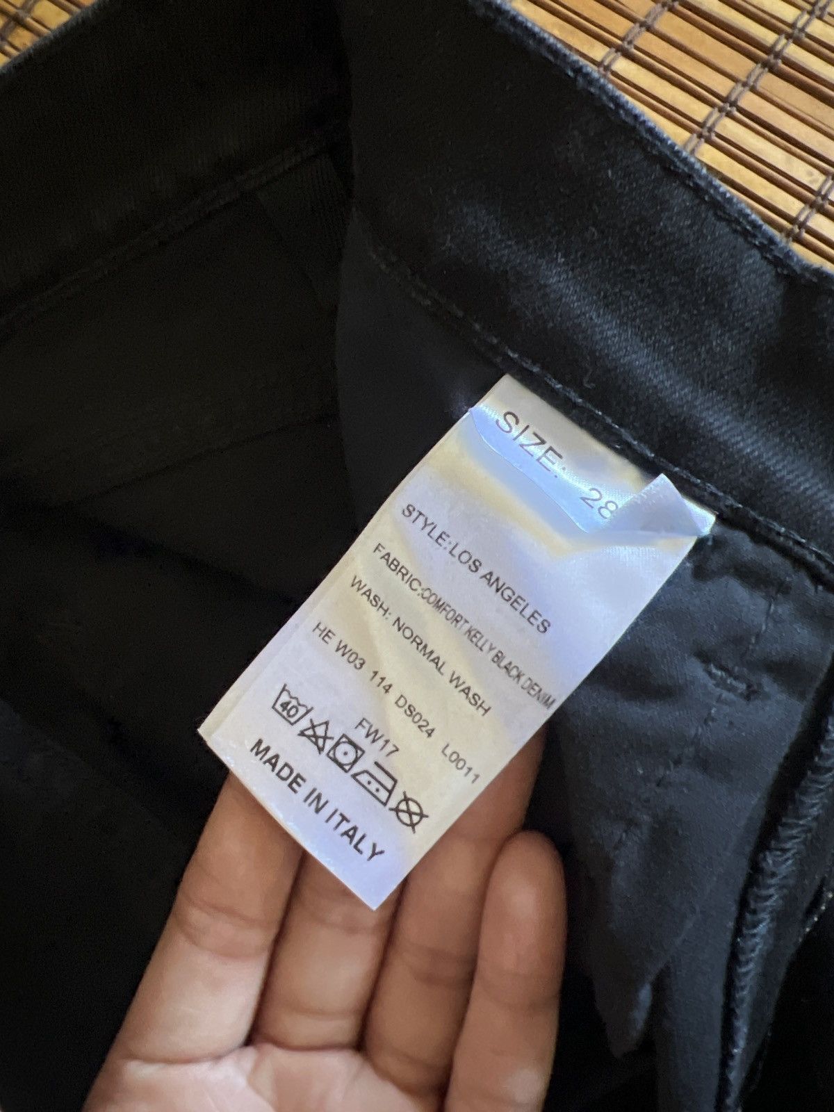 Haikure Haikure Los Angeles Comfort Kelly black denim skinny jeans Size 28" / US 6 / IT 42 - 13 Thumbnail