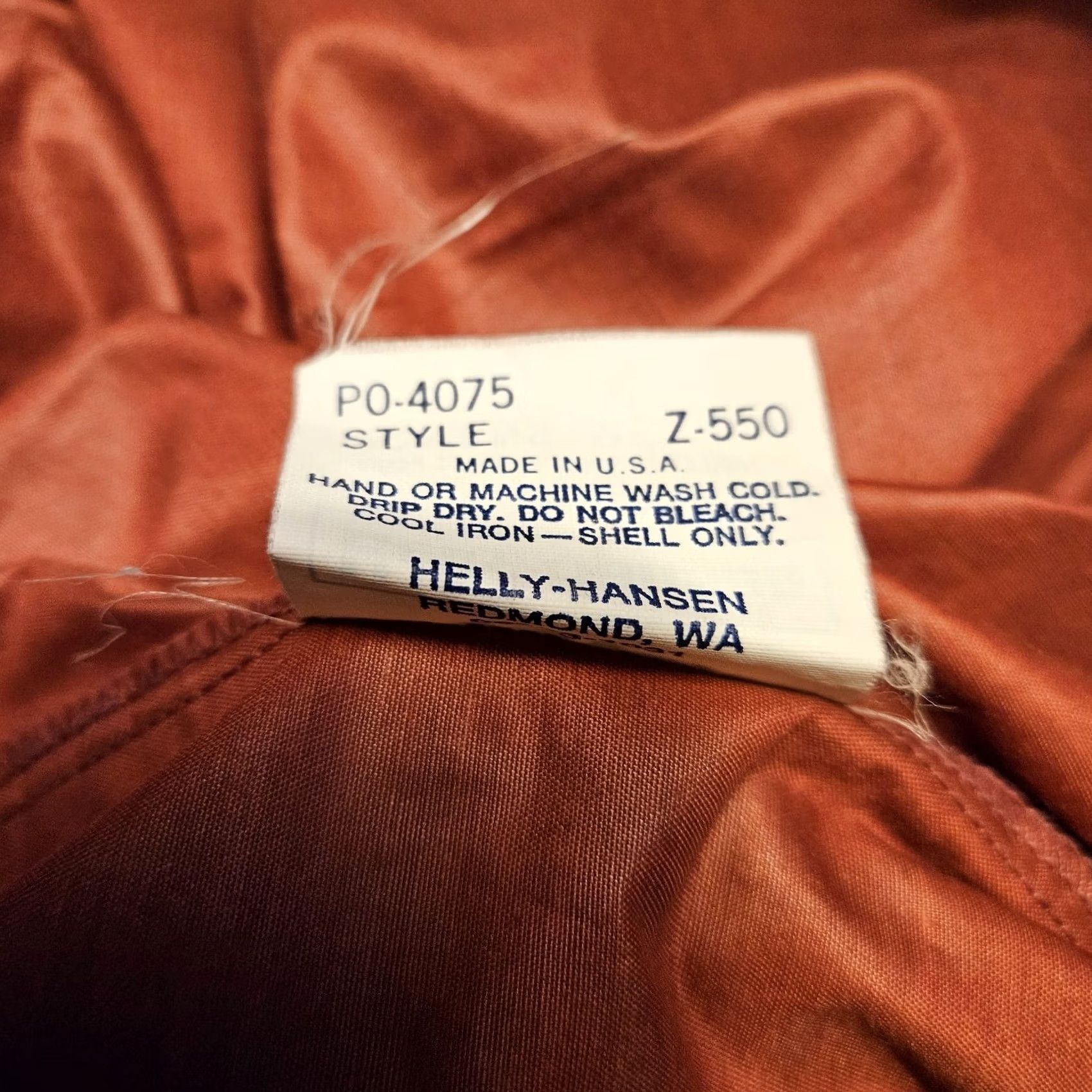 Helly Hansen VTG RARE Helly Hansen One Piece Full Sailing Suit Womens Medium Red Windbreaker Jacket (Sailing) Size M / US 6-8 / IT 42-44 - 7 Thumbnail