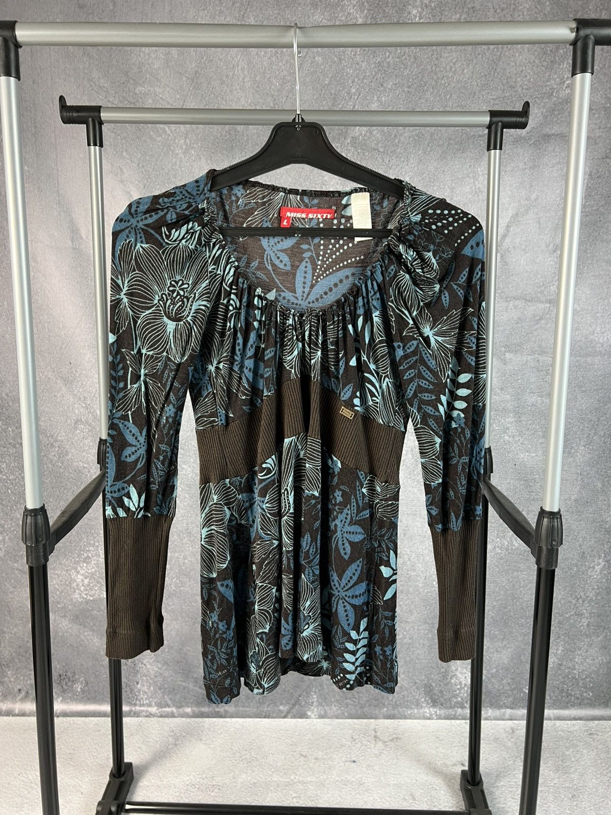 Miss Sixty × Vintage Vintage Miss Sixty ladies blouse Size L / US 10 / IT 46 - 1 Thumbnail
