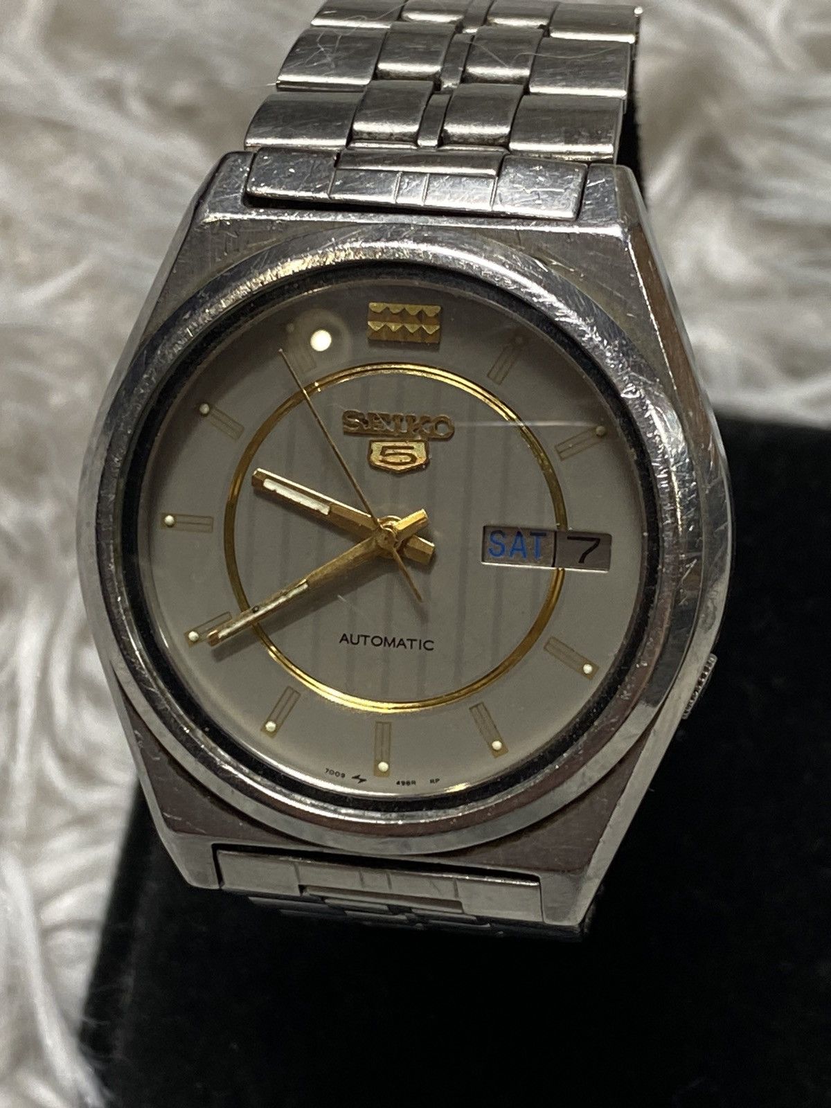 Seiko Seiko 5 Automatic Watch with Silver Dial - Japanese Brand Size ONE SIZE - 10 Thumbnail