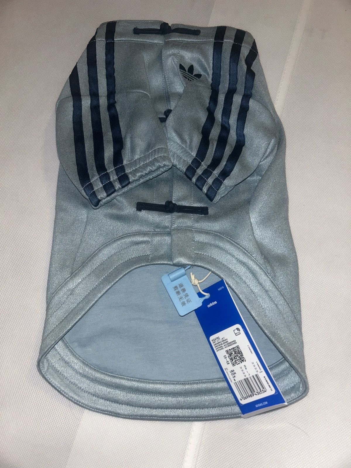 Adidas Adidas Pet CTT Chinese Style Soft Track Top Blue size M Size ONE SIZE - 5 Thumbnail
