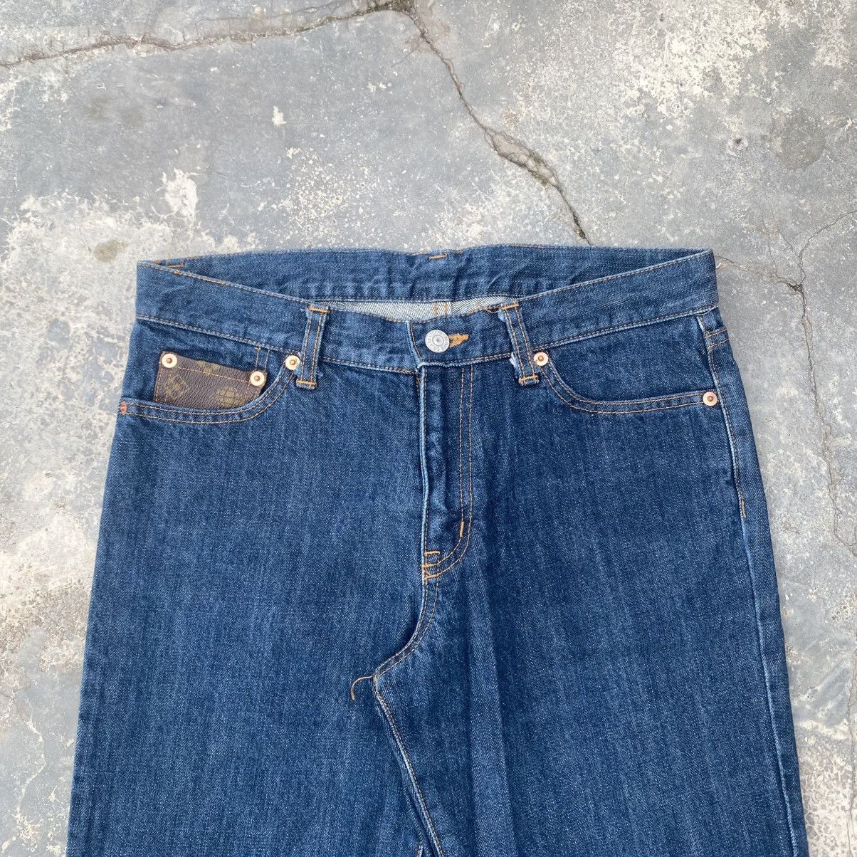 Beams Plus Beams Boy LV Monogram jeans Size US 29 - 4 Thumbnail