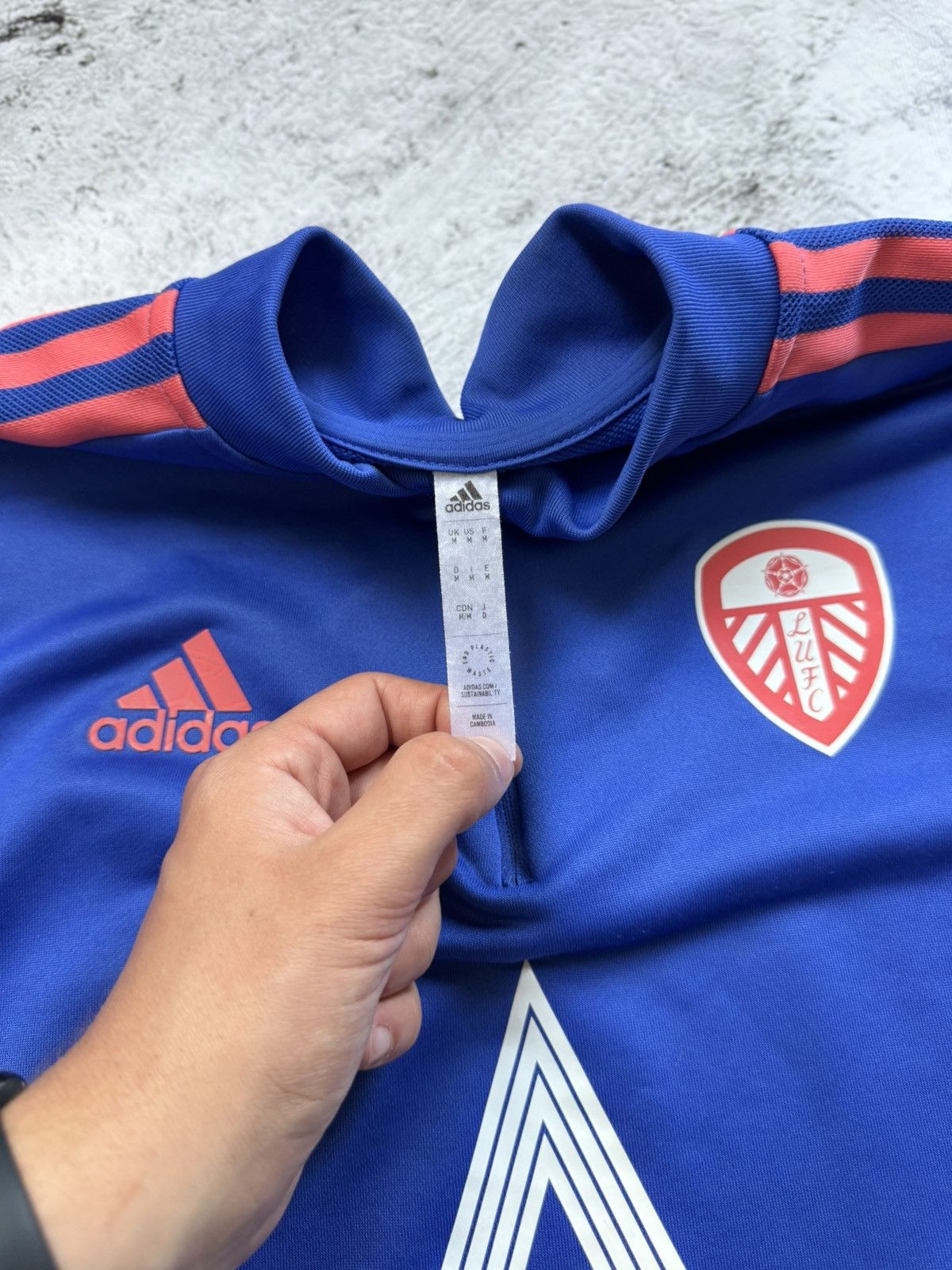 Adidas Sweatshirt Leeds United Adidas premier league Size US M / EU 48-50 / 2 - 3 Thumbnail
