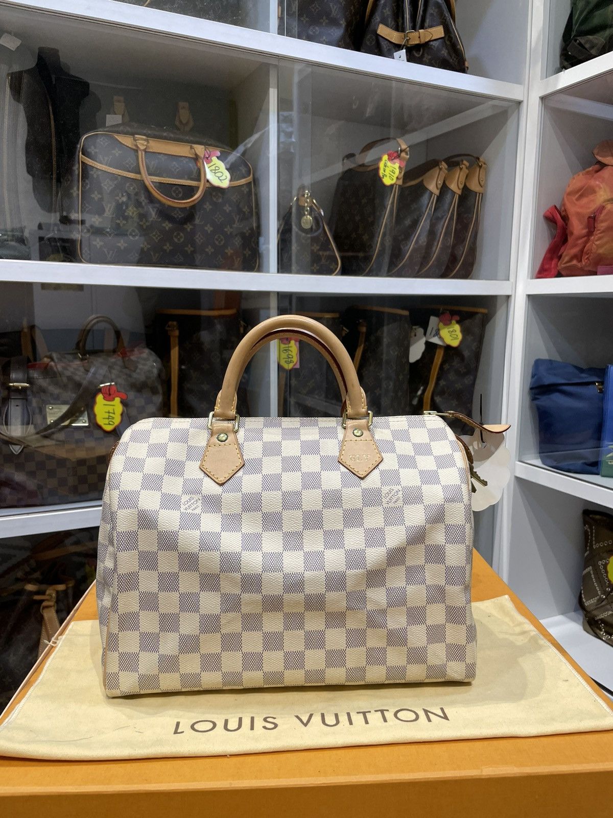 Louis Vuitton AUTHENTIC LOUIS VUITTON DAMIER AZURE SPEEDY 30 Size ONE SIZE - 2 Thumbnail