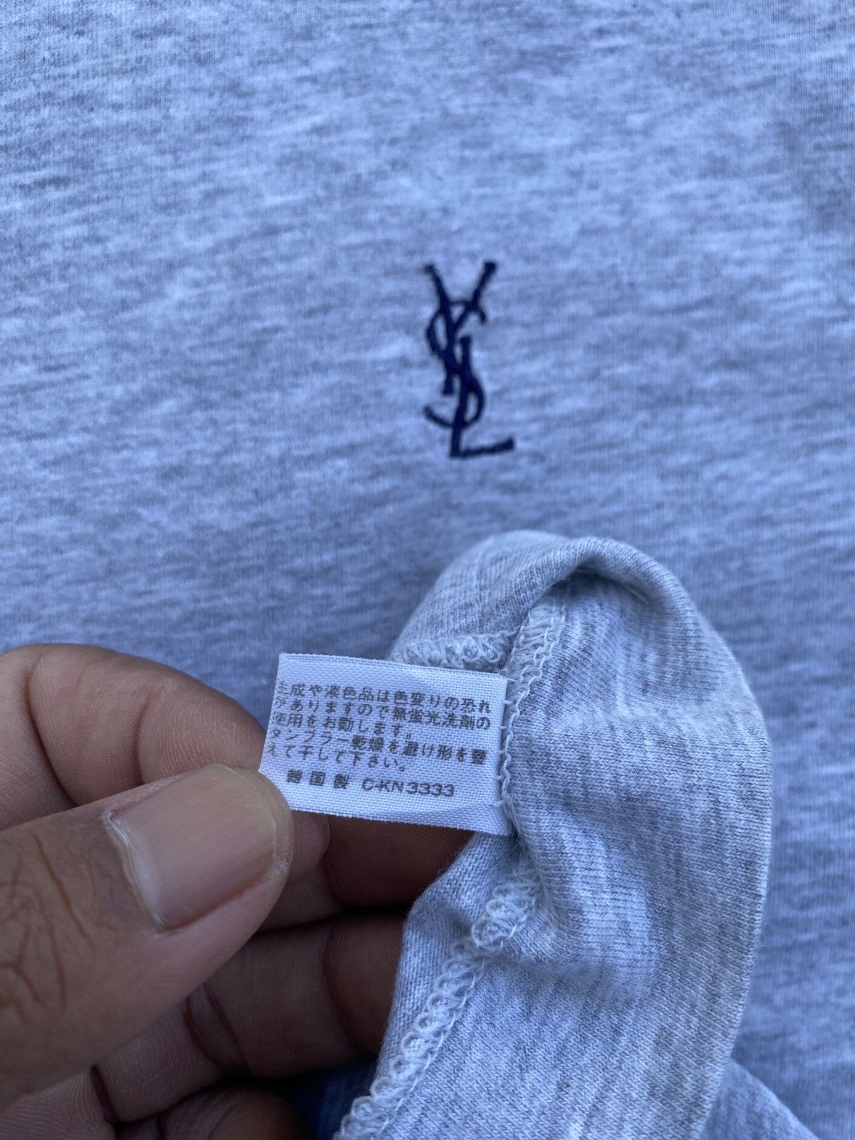 Yves Saint Laurent Rare Vintage Yves Saint Laurent YSL Tshirt Size US S / EU 44-46 / 1 - 9 Thumbnail