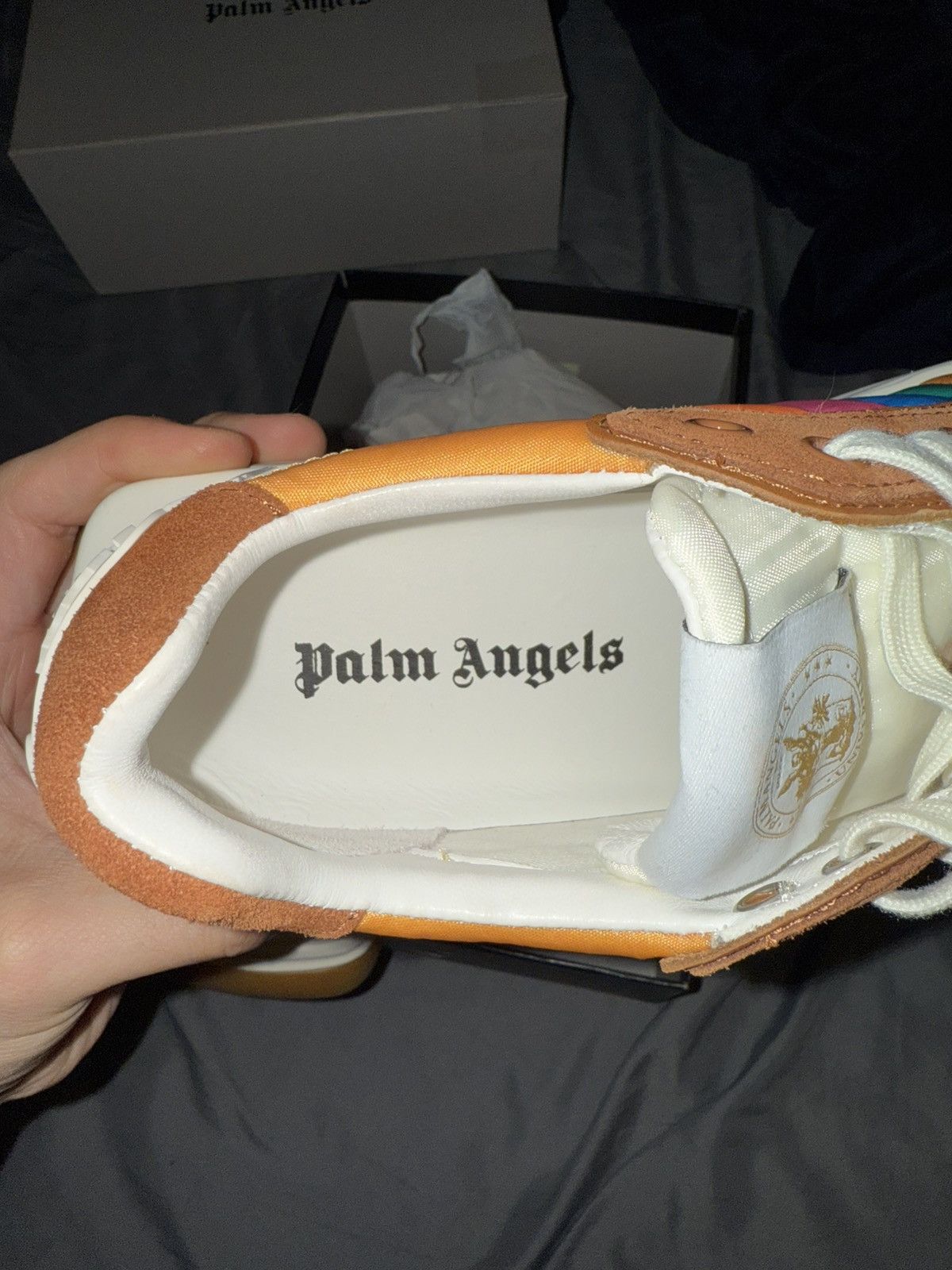 Palm Angels Palm Angels Rainbow Sneaker Multicolor Size US 9.5 / EU 42-43 - 4 Thumbnail
