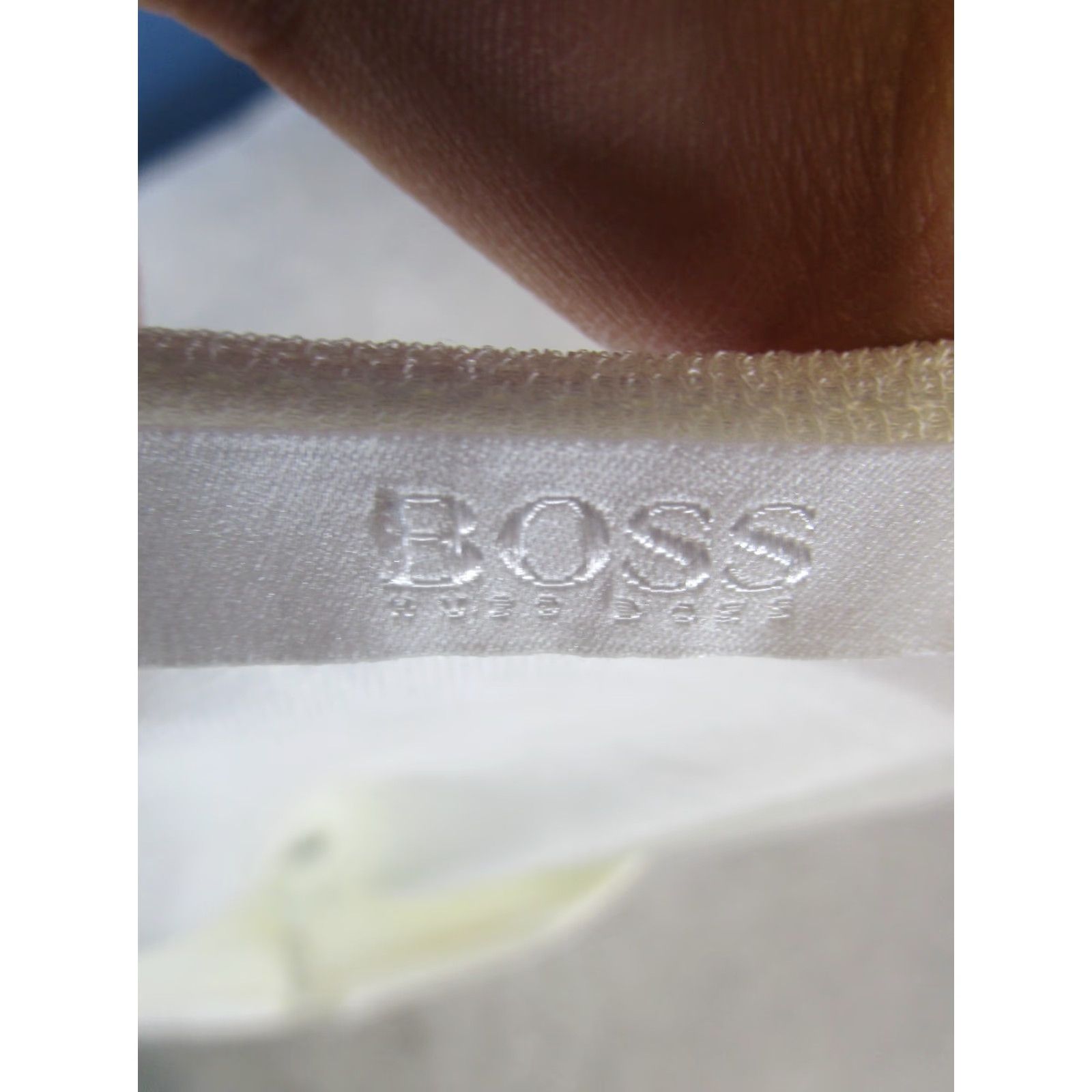 Vintage Boss Shirt Womens Small White Blouse 3/4 Sleeve Round Neck Pullover Polyester Regular Size S Womens Boys Girls Size S / US 4 / IT 40 - 3 Thumbnail