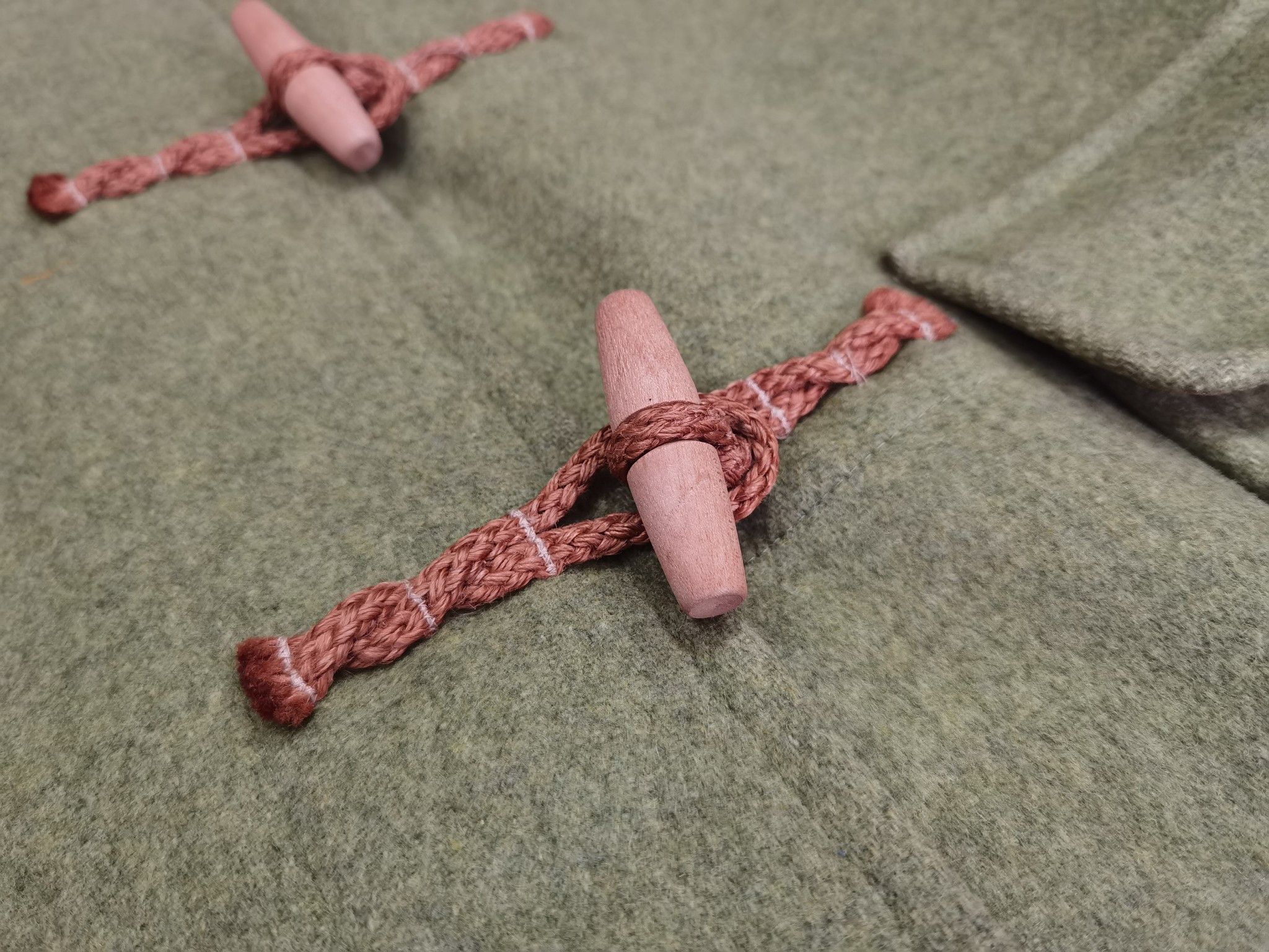 Margaret Howell MARGARET HOWELL designer wool long jacket olive M 8132 Size S / US 4 / IT 40 - 7 Thumbnail