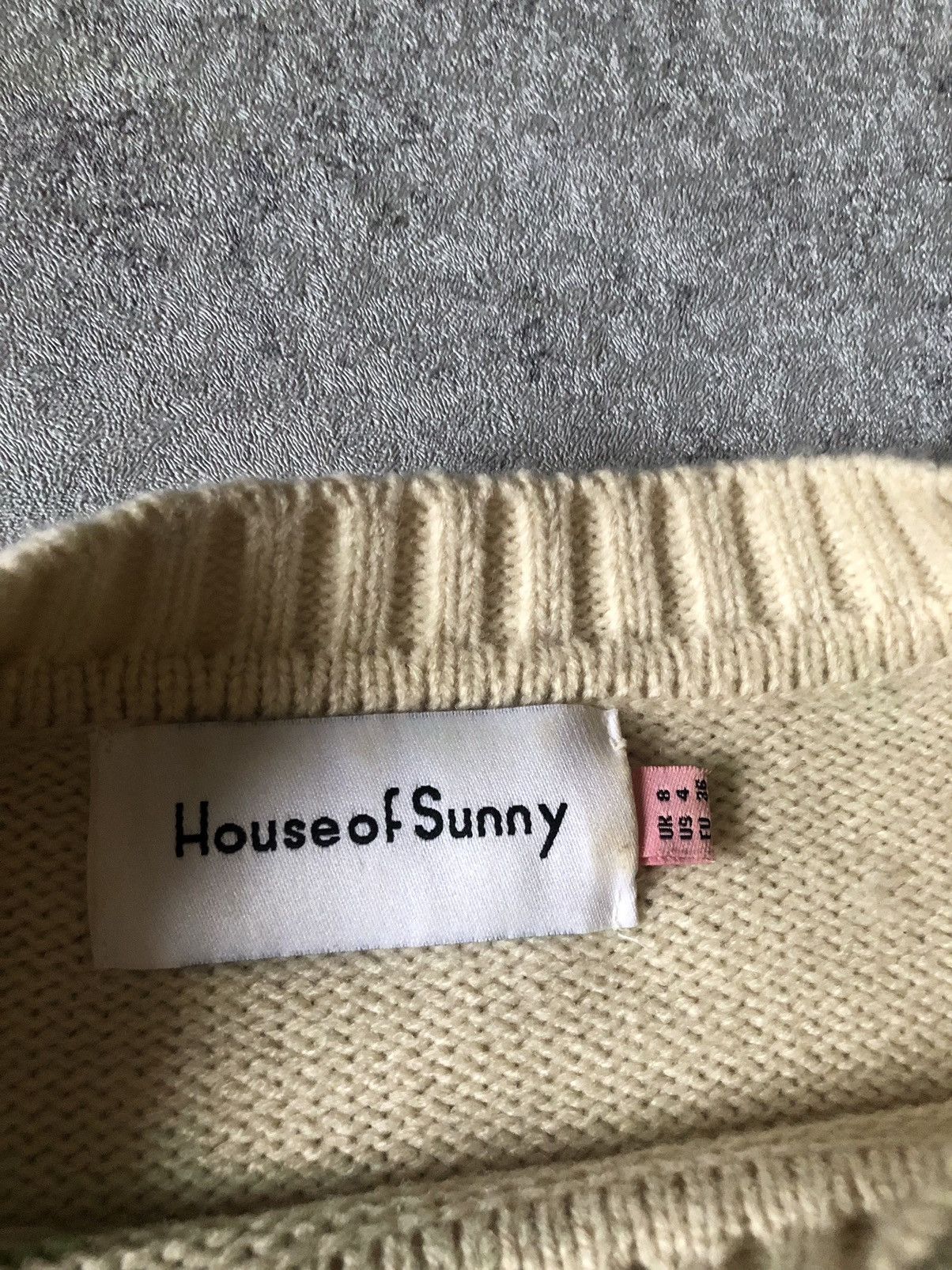 Designer × House of Sunny HOUSE OF SUNNY MULTICOLOR SWEATER Size S / US 4 / IT 40 - 3 Thumbnail