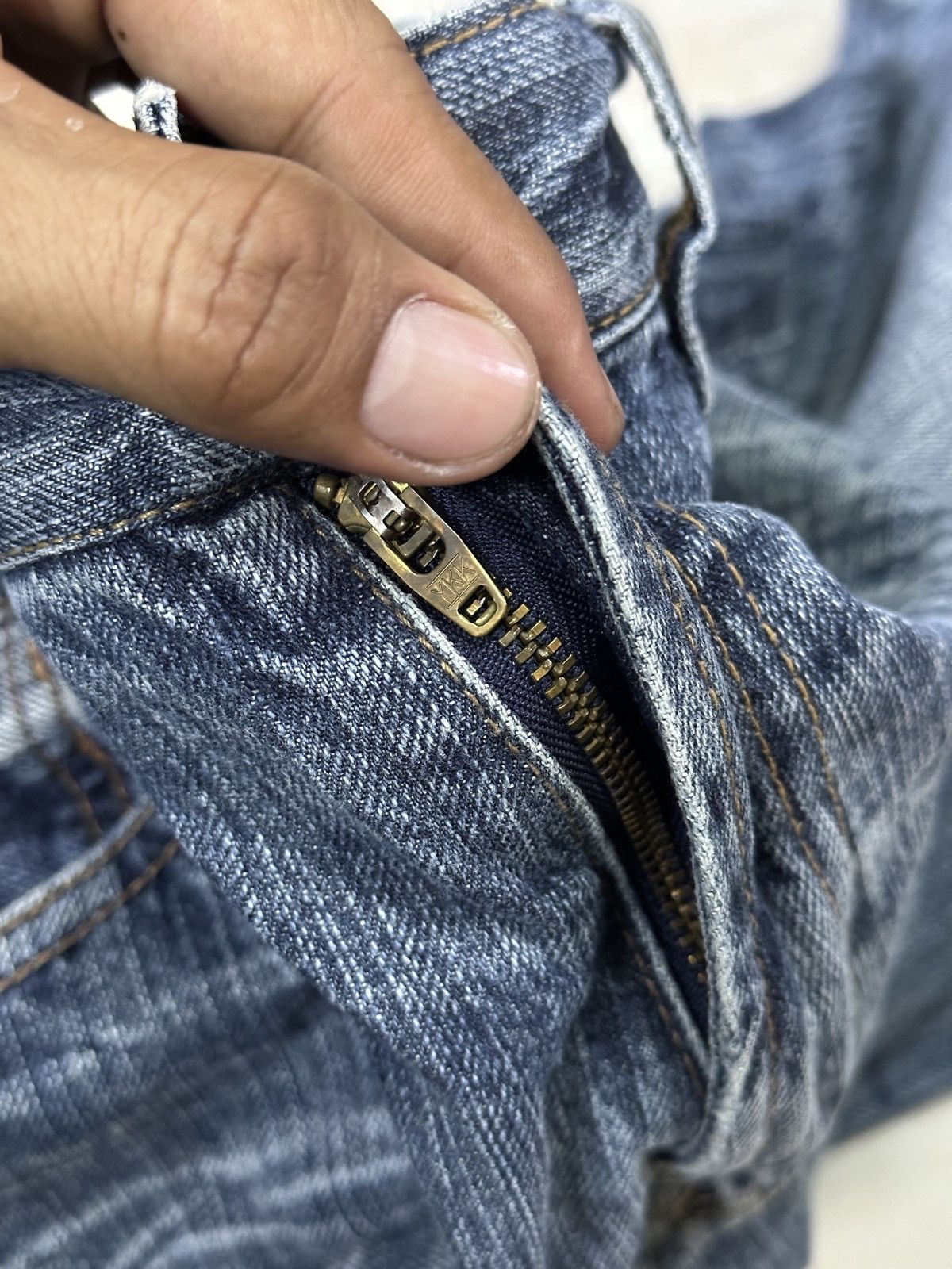 If Six Was Nine Japanese Brand Villand Bootcut Crazy Lightning Denim 💥 Size US 32 / EU 48 - 9 Thumbnail