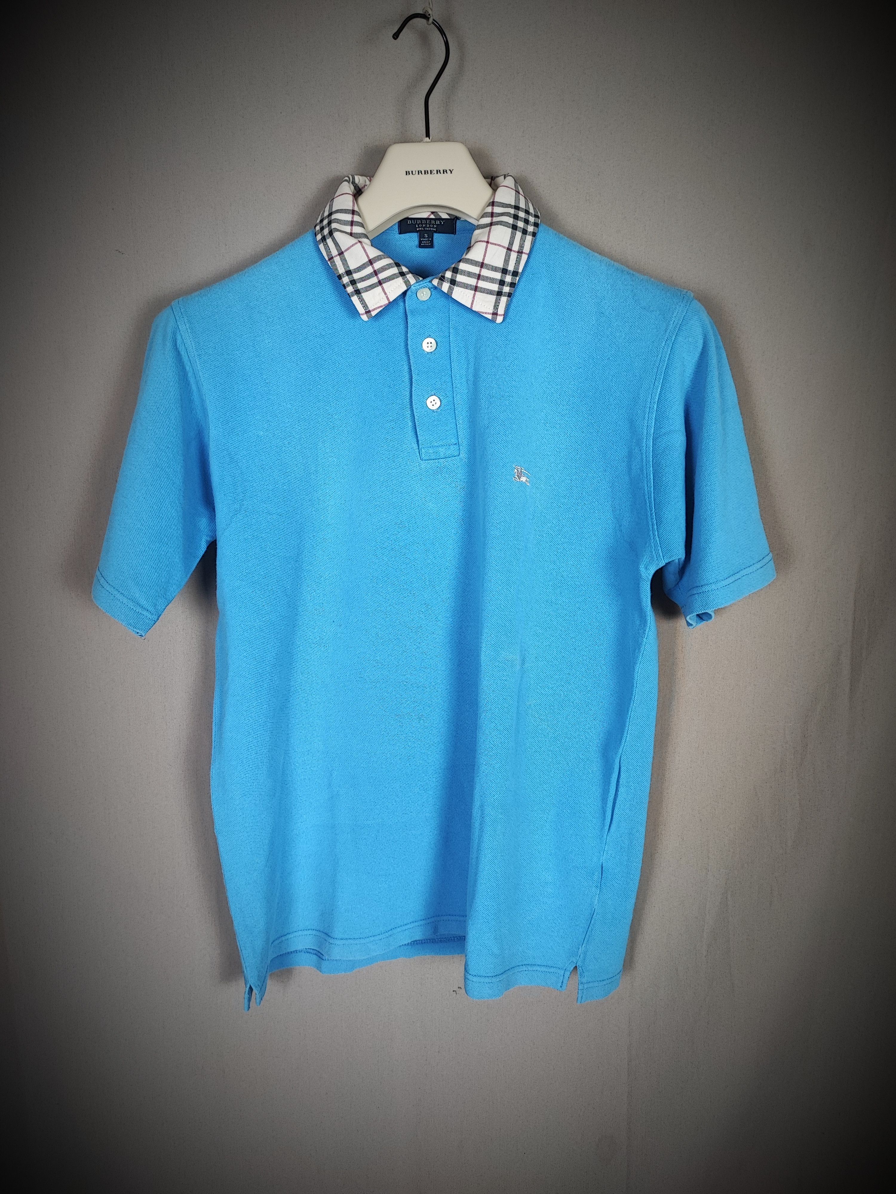 Burberry 🔥 Polo Burberry Size S blue🔥 Size US M / EU 48-50 / 2 - 2 Thumbnail