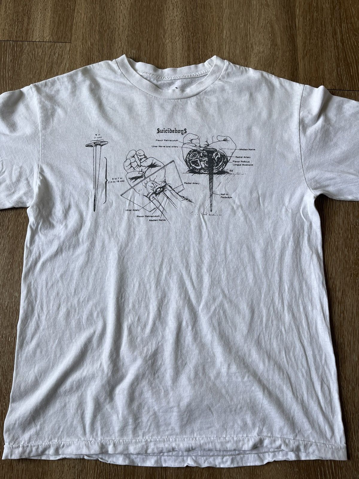 ミュージシャン NECROSANCT/Completely Fuck Off T-shirt ミュージシャン NECROSANCT/Completely Fuck Off T-shirt