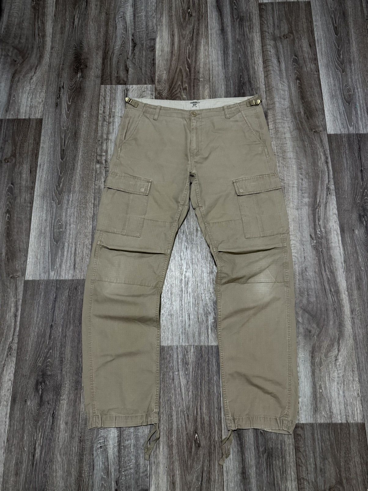 Carhartt CARHARTT MILITARY CARGO PANTS MEN’S ARMY CLASSIC DISTRESSED Size US 34 / EU 50 - 1 Thumbnail