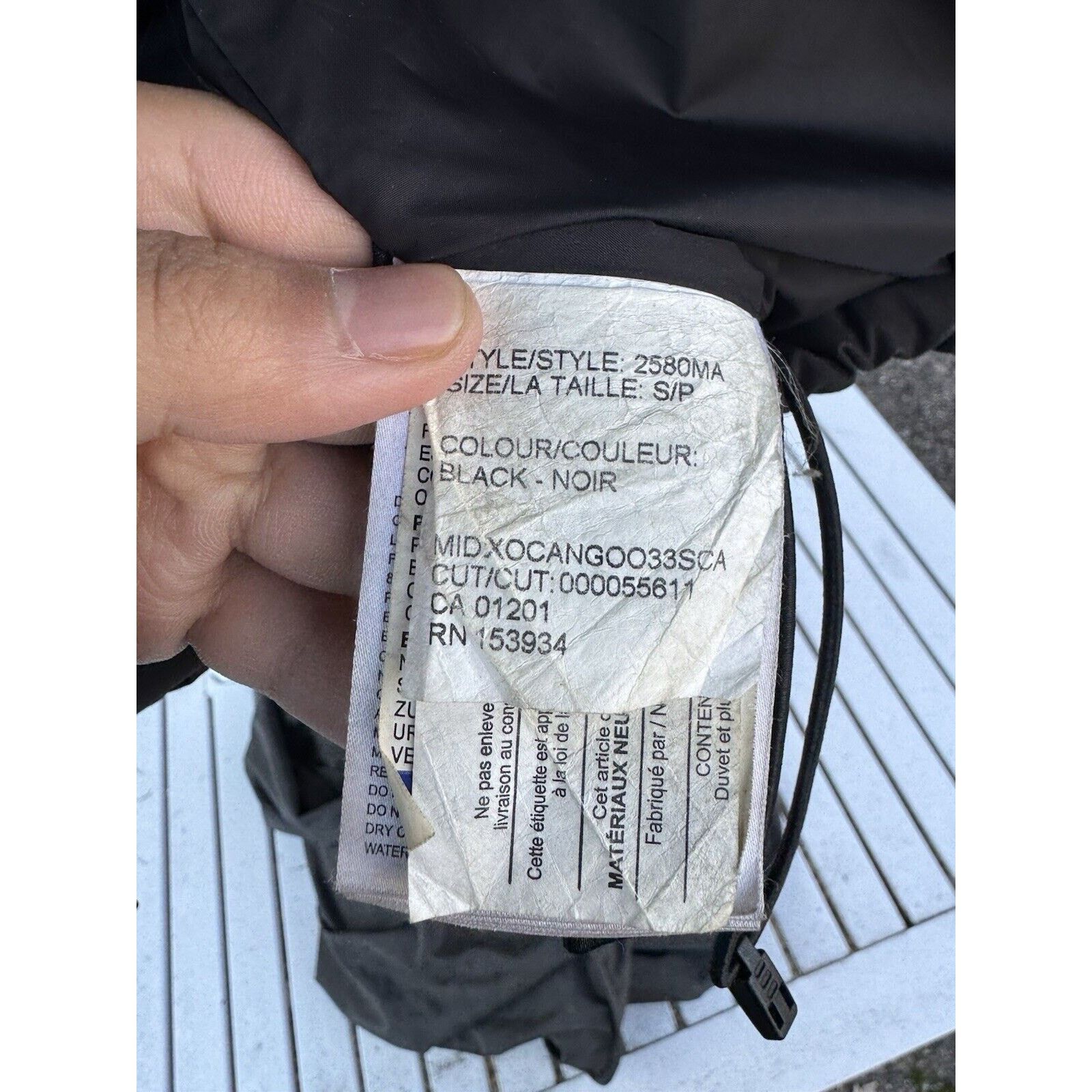 Canada Goose Canada Goose Emory Parka Winter Coat Fur Black Small Fusion Size US S / EU 44-46 / 1 - 4 Thumbnail