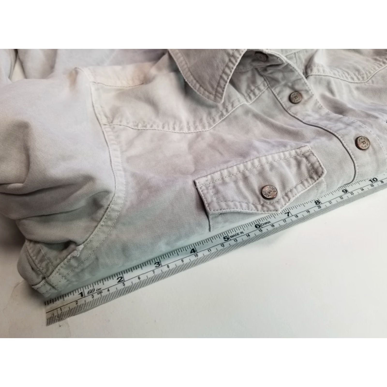 Vintage JOE'S Women’s THE SHIRT Snap Front Western Light Blue Denim Shirt Size S Smal Size S / US 4 / IT 40 - 5 Thumbnail