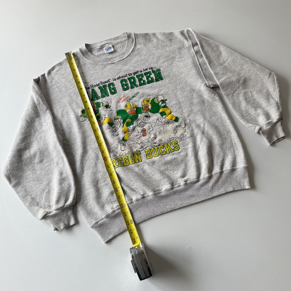 Vintage 1995 Vintage Rose Bowl Oregon Ducks Penn State Sweatshirt Size US L / EU 52-54 / 3 - 10 Thumbnail
