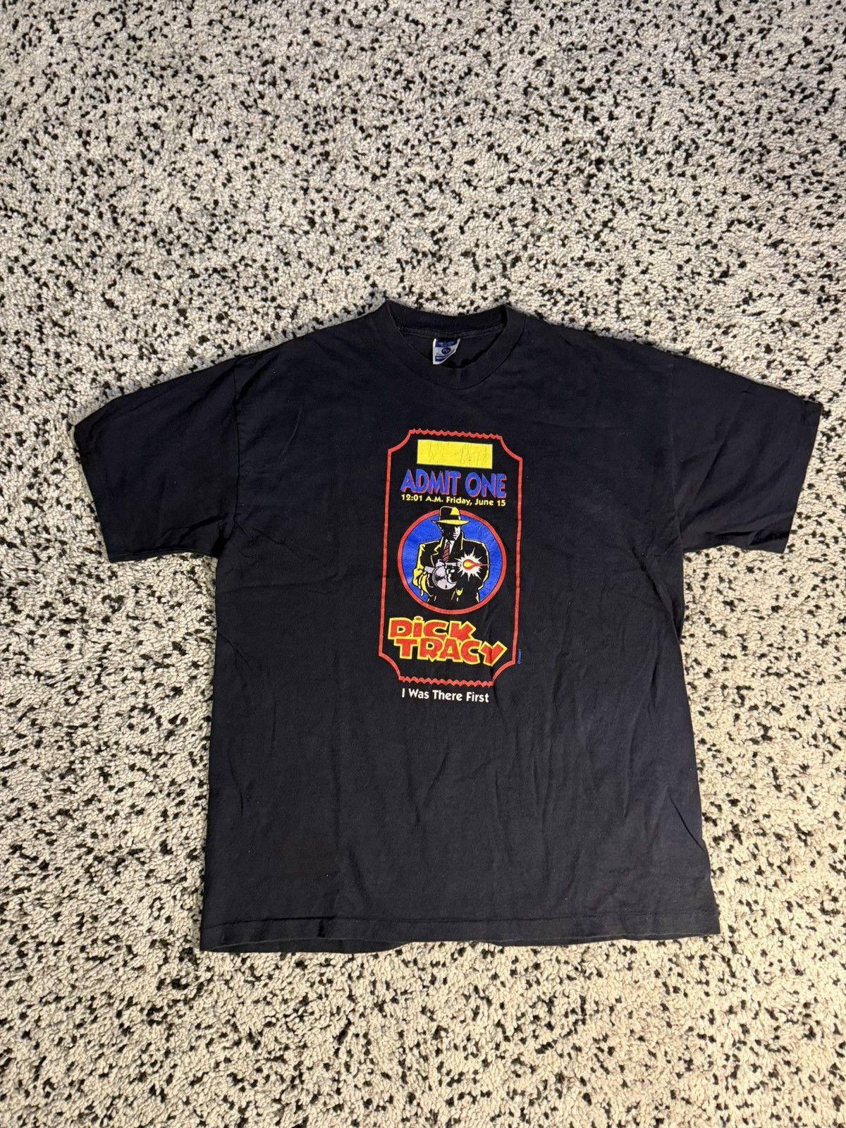 Vintage Vintage Dick Tracy T-Shirt Size US XL / EU 56 / 4 - 1 Thumbnail