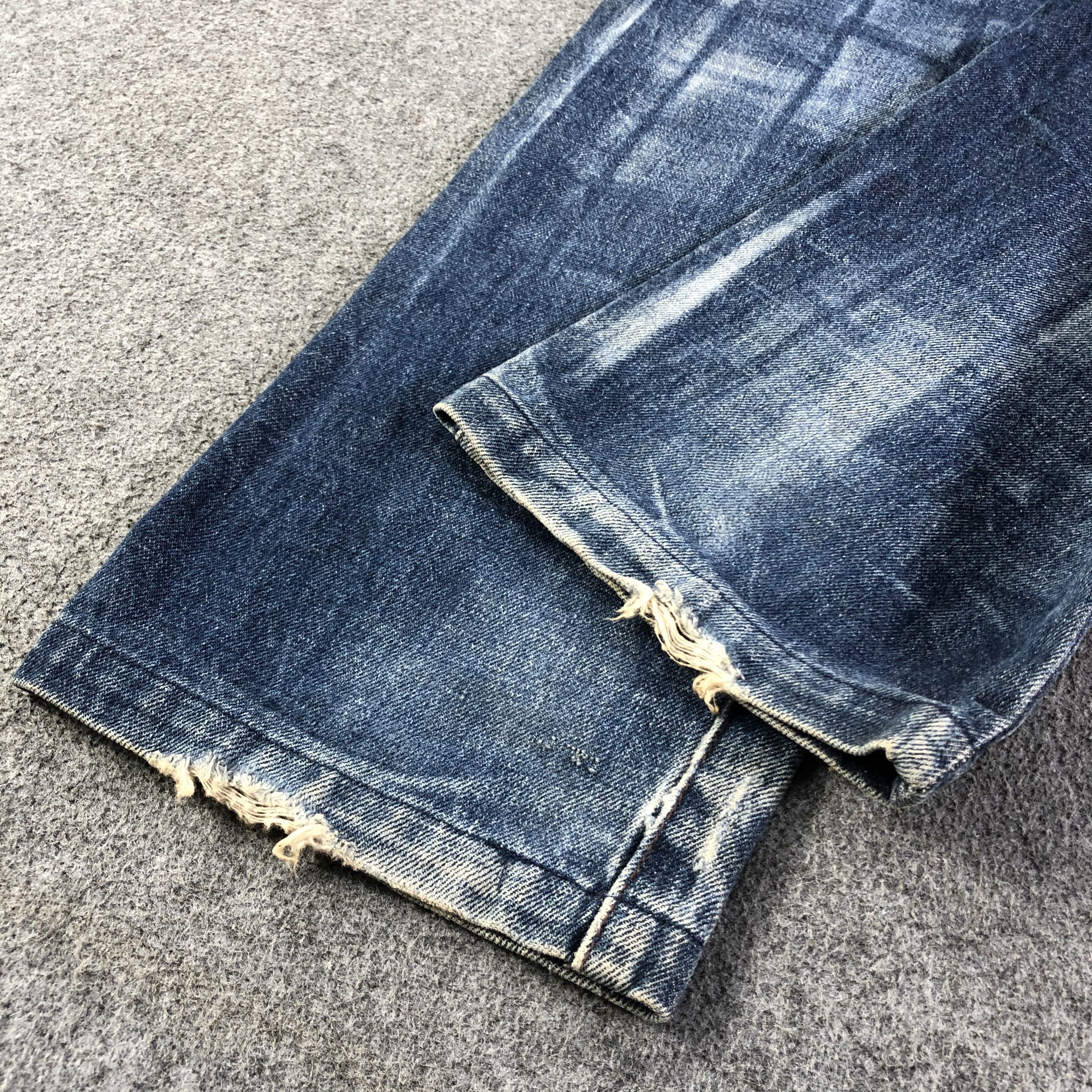 Japanese Brand Paul Smith Jeans Distressed Blue Denim -J2862 Size US 29 - 6 Thumbnail