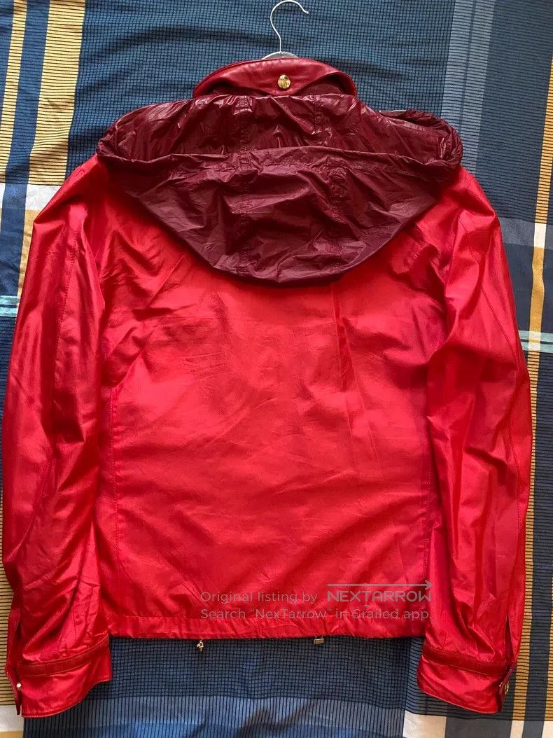 Brioni Brioni Red waterproof silk jacket Size US M / EU 48-50 / 2 - 2 Thumbnail