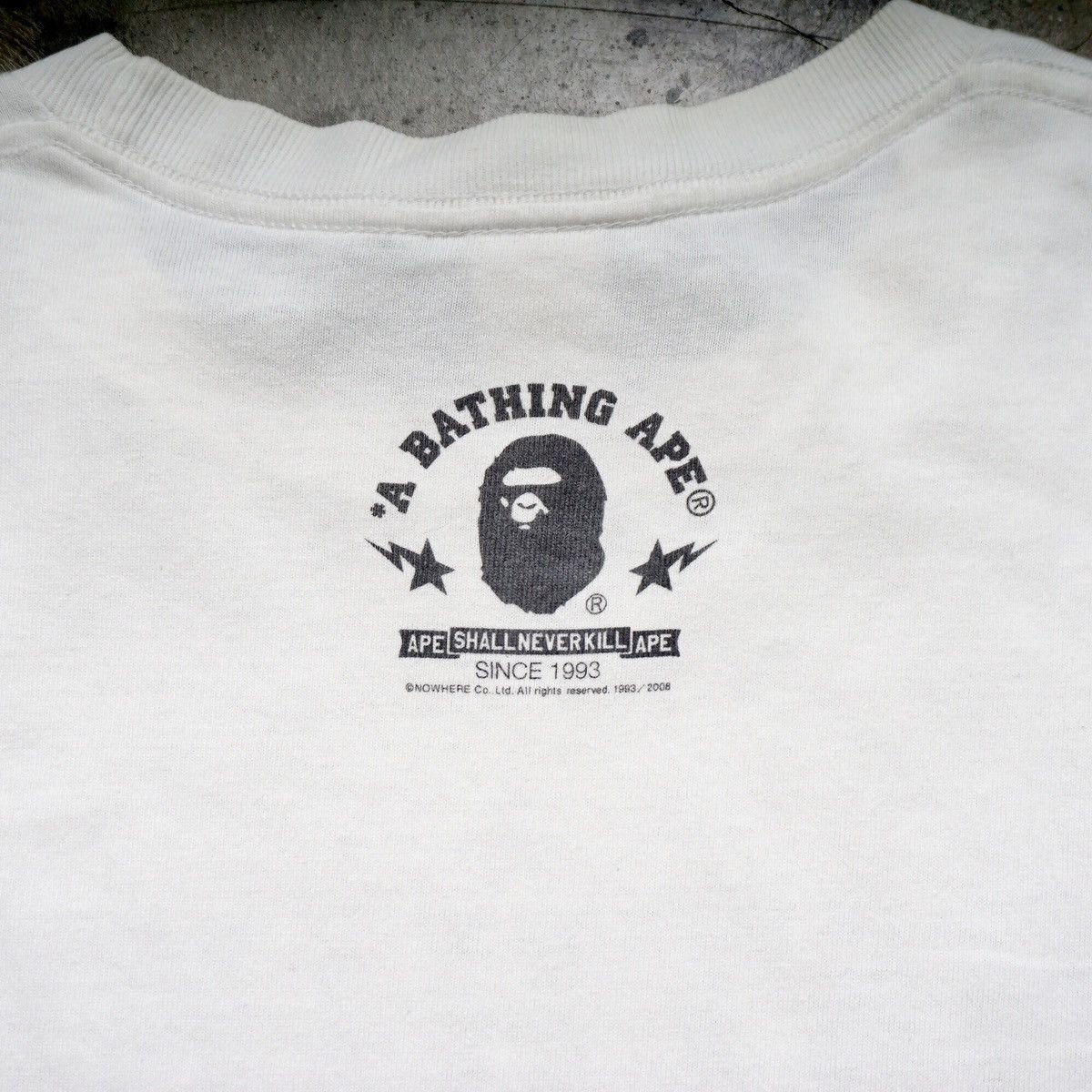 Bape × Vintage A bathing ape in lukewarm water Size US S / EU 44-46 / 1 - 2 Thumbnail