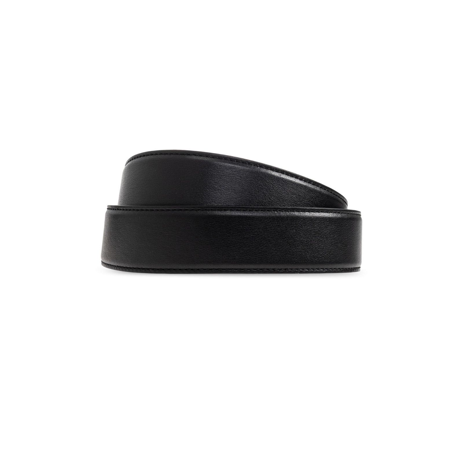 Versace VERSACE Black Leather Belt New & Authentic (Men's size:100;) Size ONE SIZE - 2 Thumbnail