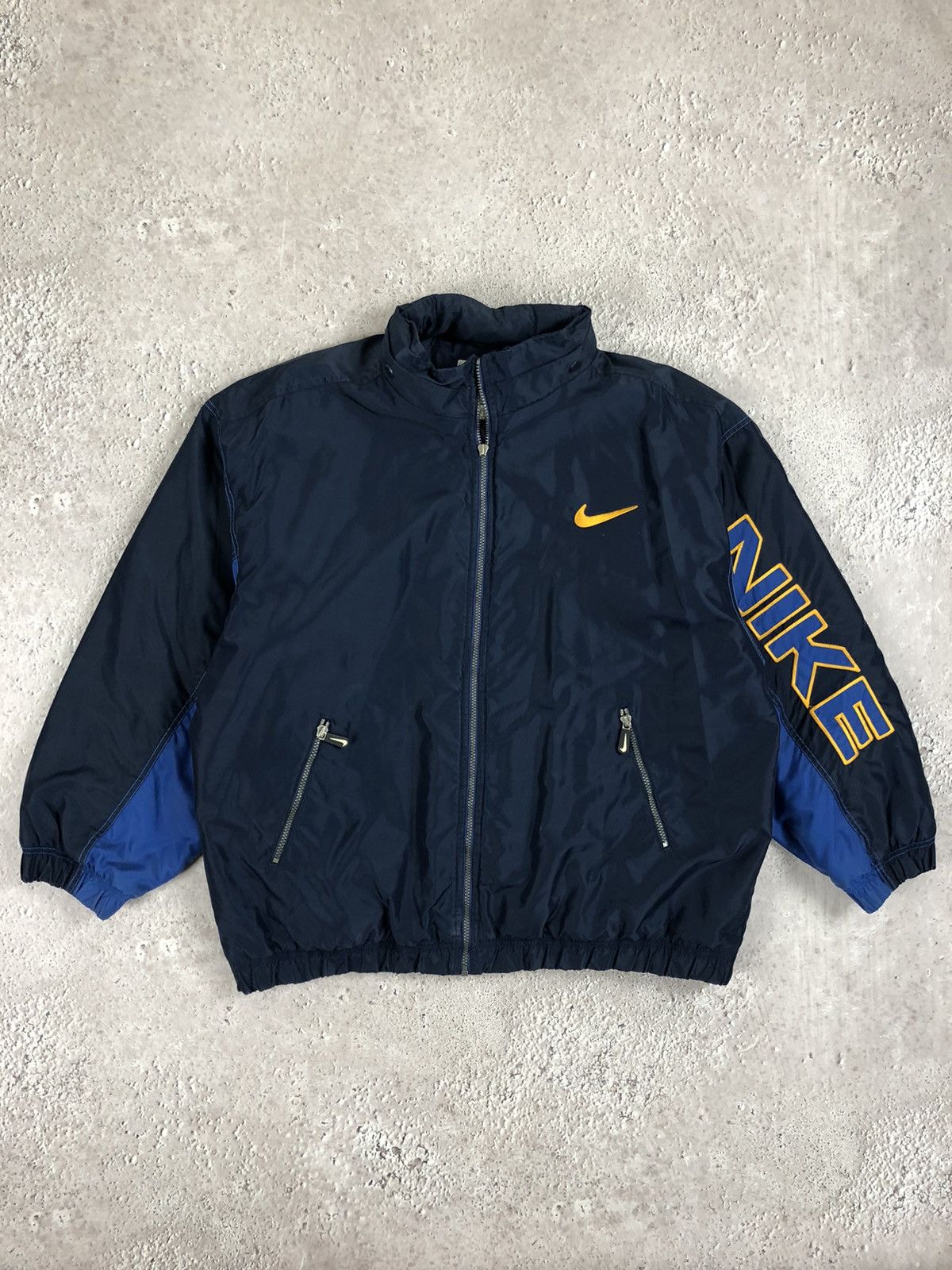 image of Nike Vintage Jacket in Navy Blue, Men's (Size XL)