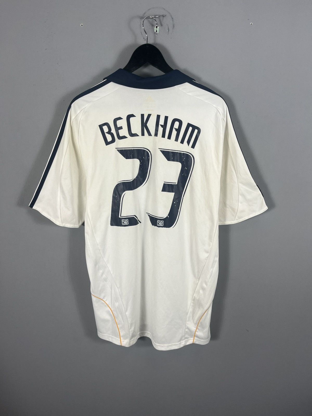 Adidas Beckham #7 Los Angeles Galaxy Home 2008/09 (Large) Size US L / EU 52-54 / 3 - 3 Thumbnail