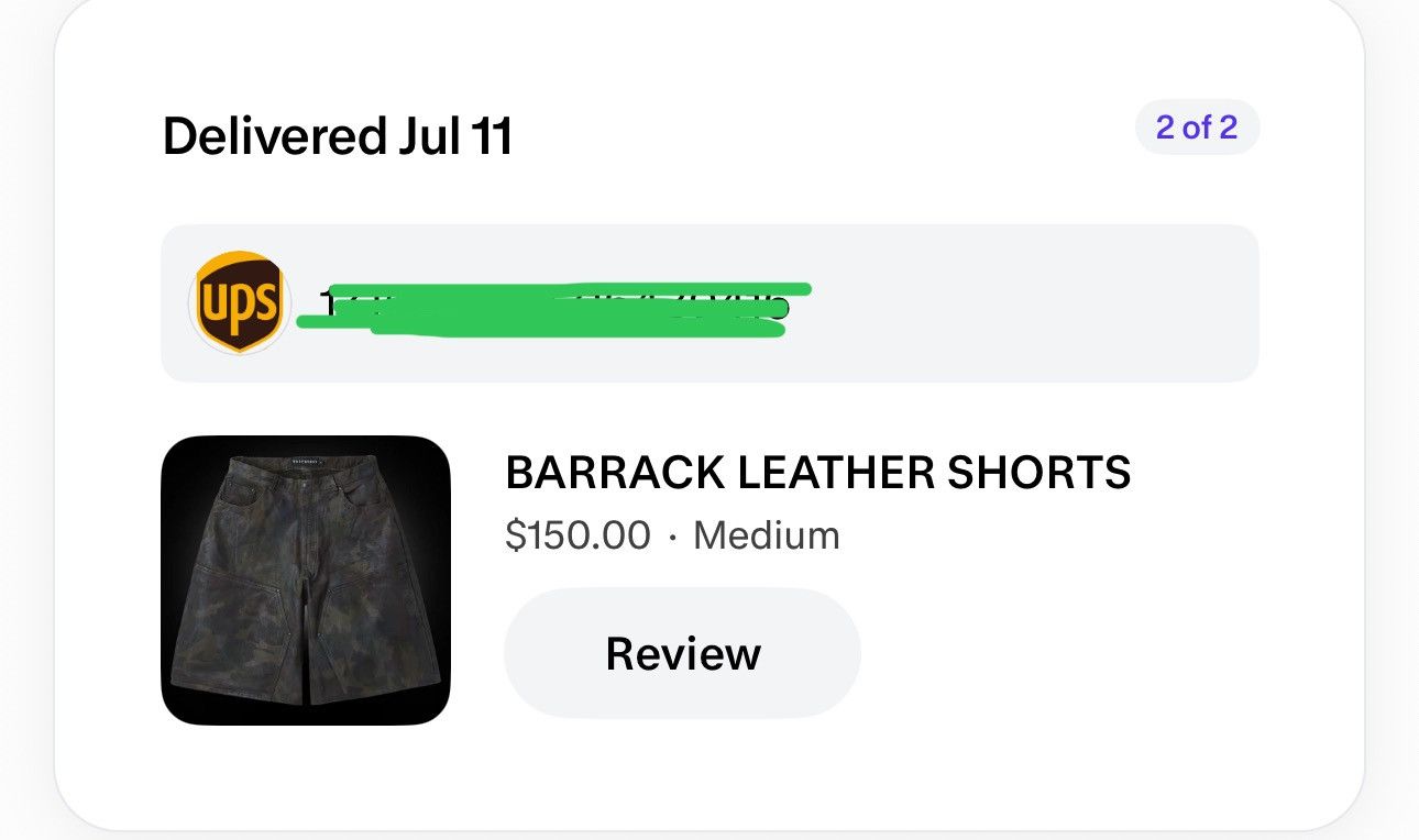 The GV Gallery GV Gallery Raspberry Hills Barrack Leather Shorts Size US 34 / EU 50 - 5 Thumbnail