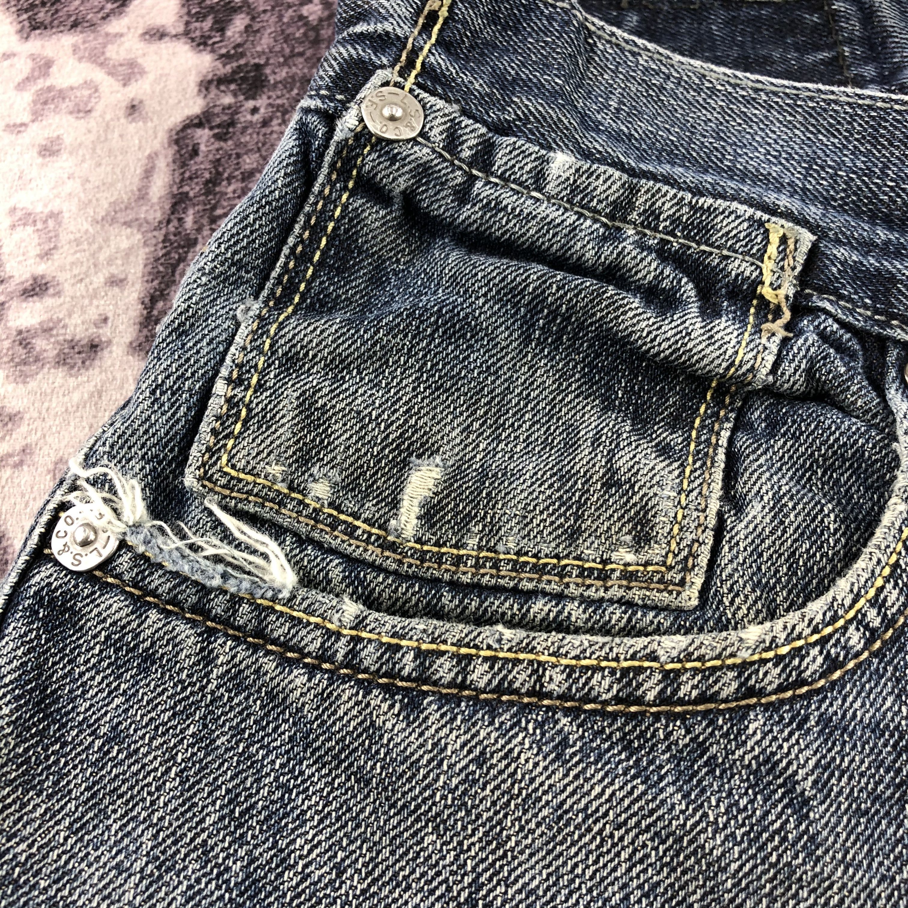 Levi's × Vintage Vintage Faded Black Levis 514 Jeans-JM3099 Size US 31 - 10 Thumbnail