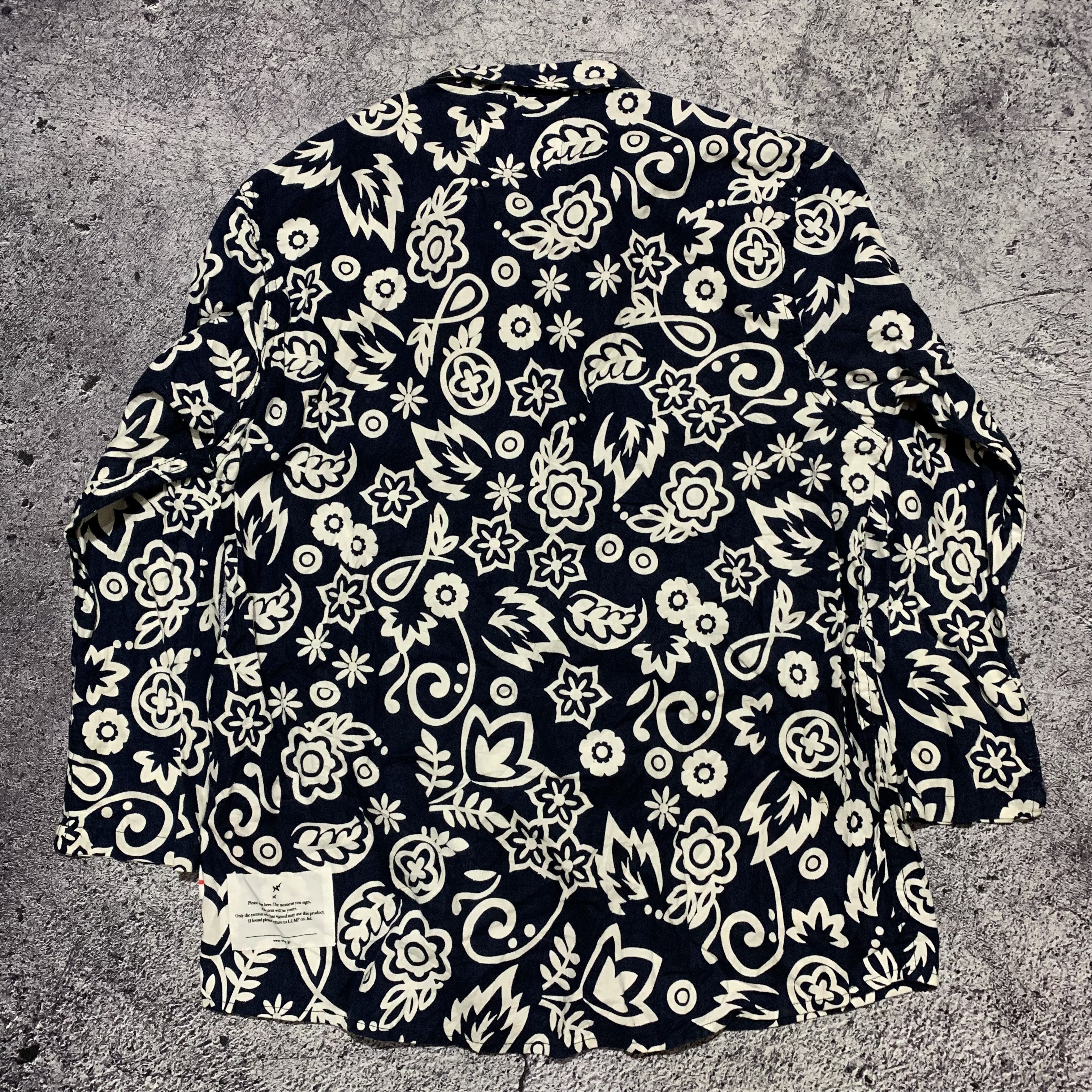 Japanese Brand 2000s Archive Whiz ifsixwasnine paisley pattern button shirt Size US M / EU 48-50 / 2 - 2 Thumbnail