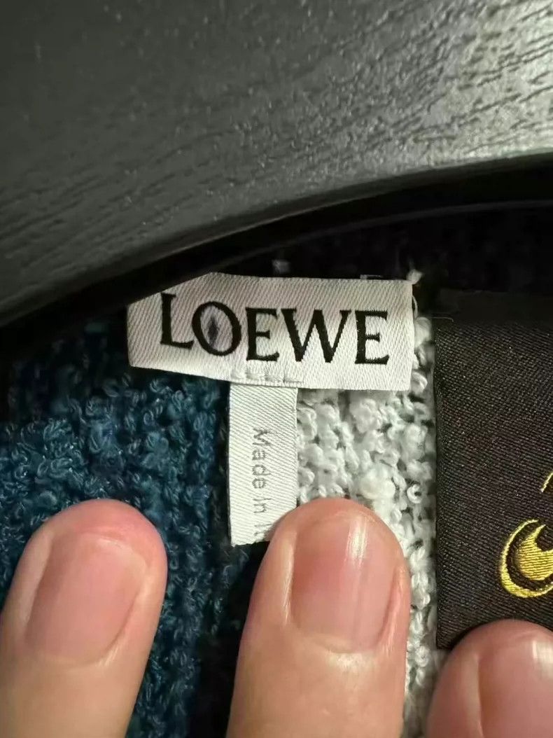 Loewe loewe Striped belted cardigan knit sweater 2506-Nextarrow Size US M / EU 48-50 / 2 - 3 Thumbnail