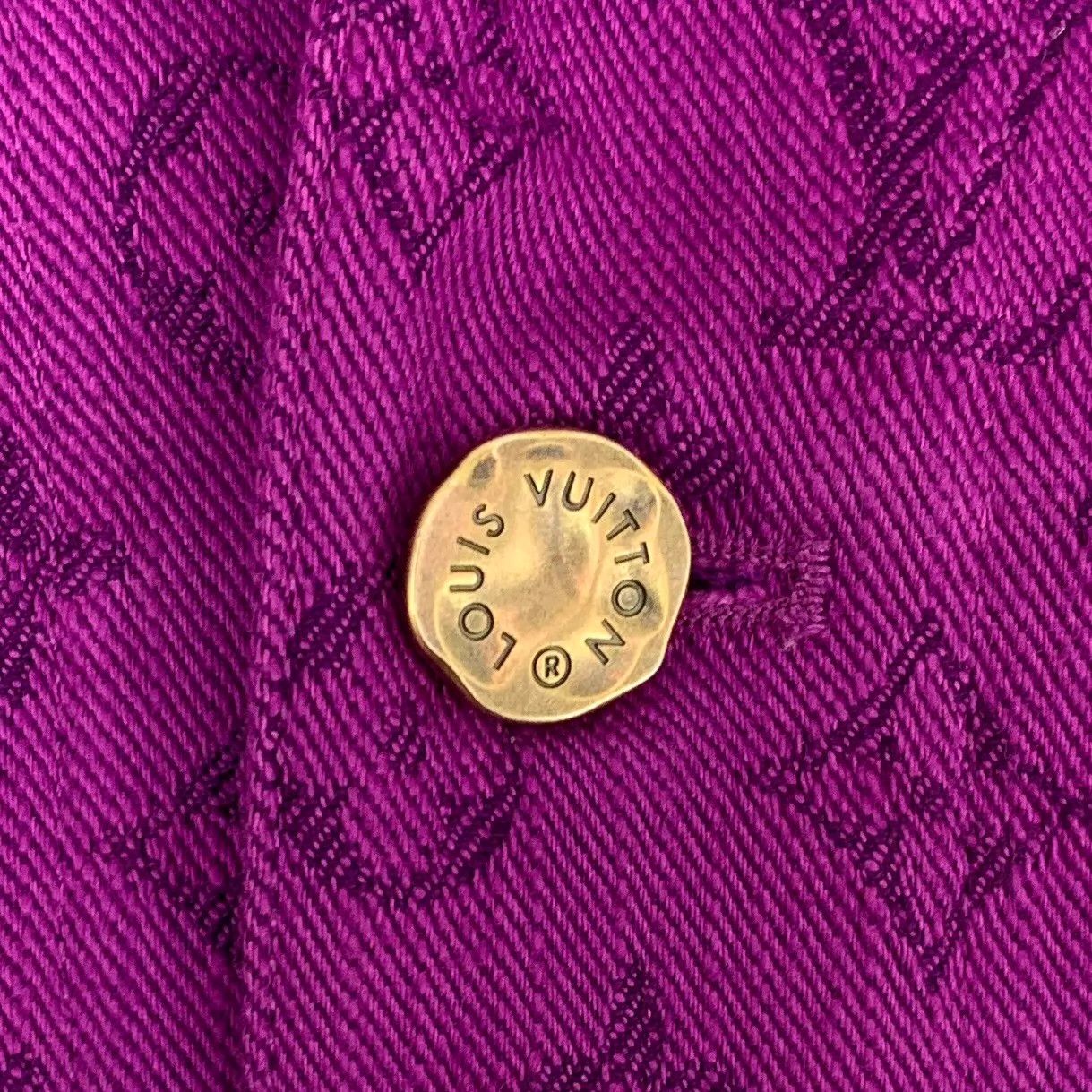 Louis Vuitton louis vuitton purple denim jacket Size US M / EU 48-50 / 2 - 5 Thumbnail