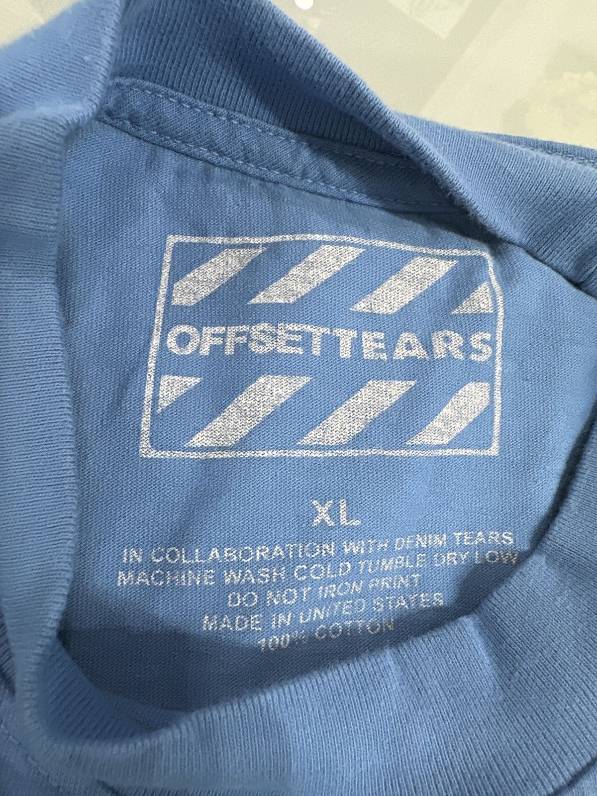 DENIM TEARS Denim Tears x Offset Set It Off #2 T-shirt (XL) Size XL / US 12-14 / IT 48-50 - 4 Thumbnail