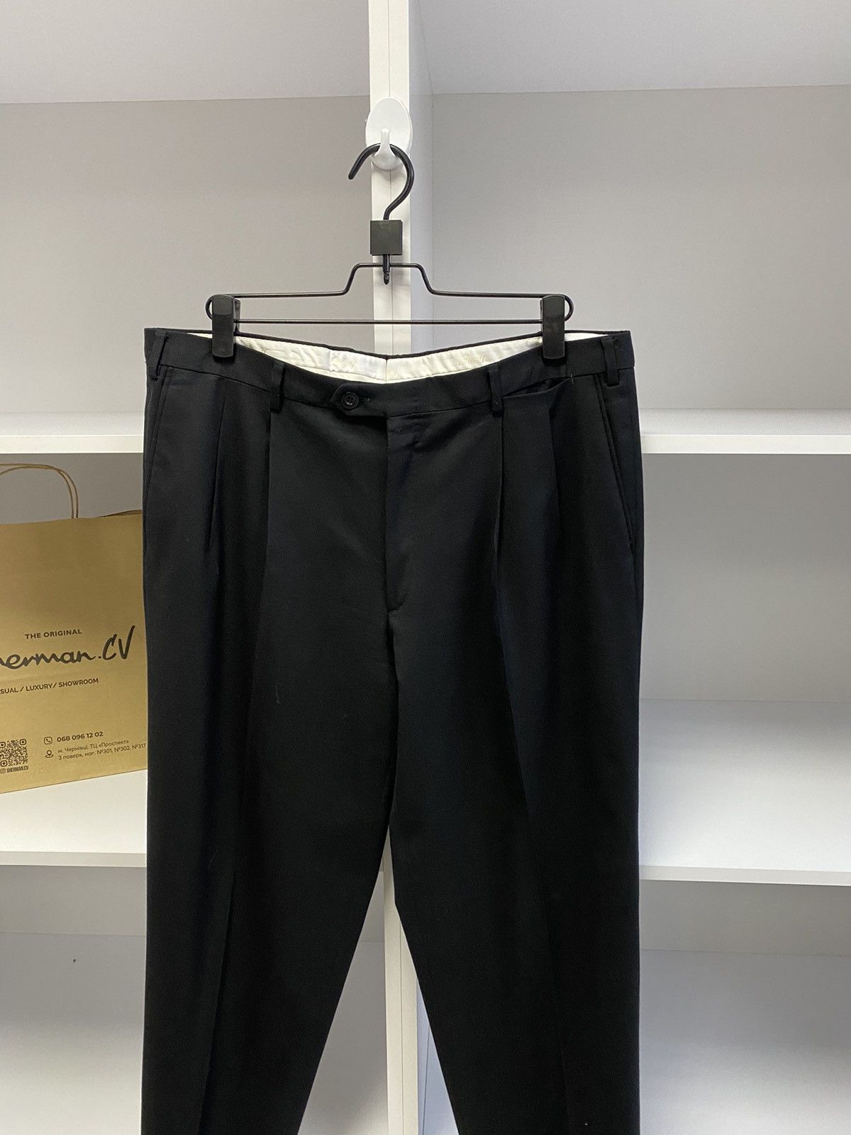 Brioni × Designer × Vintage Vintage Brioni Luxury Old Money Style Pants Size US 34 / EU 50 - 5 Thumbnail