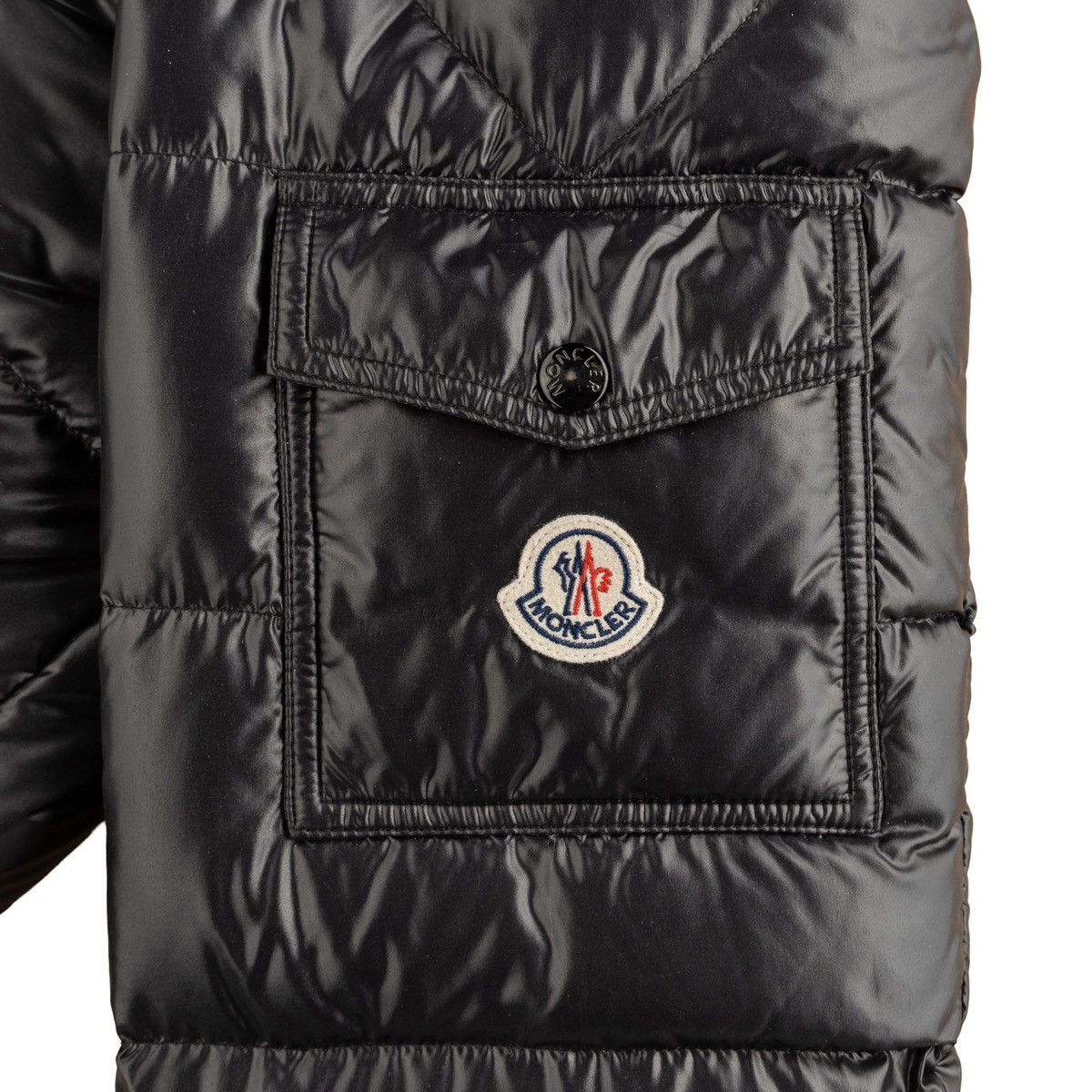 Moncler Maya Short Down Jacket Black Size US M / EU 48-50 / 2 - 4 Thumbnail