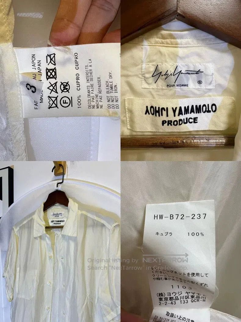 Yohji Yamamoto Yohji Yamamoto 18ss Reversible Silk Shirt Size US M / EU 48-50 / 2 - 9 Thumbnail