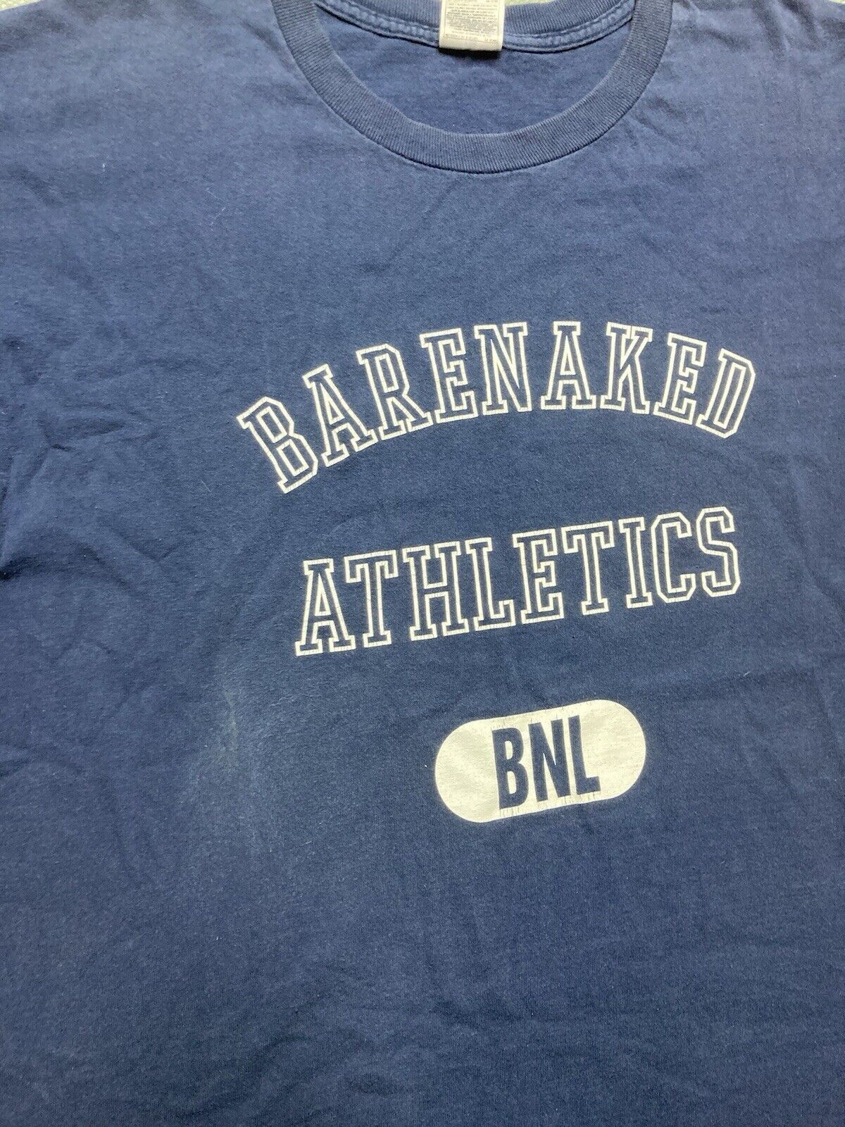 Band Tees × Fruit Of The Loom × Vintage VTG barenaked ladies t shirt athletics BNL tour band tee XL Size US XL / EU 56 / 4 - 2 Thumbnail