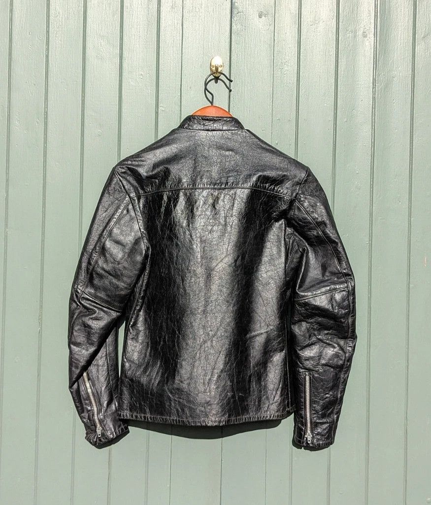 Harley Davidson 60s Harley Davidson Sportster Cafe Racer Leather Jacket 42 Size US M / EU 48-50 / 2 - 2 Thumbnail