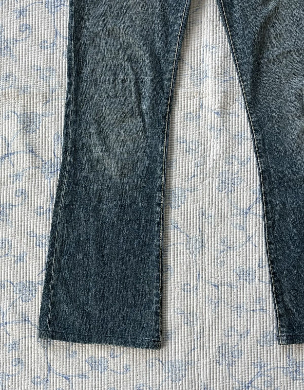 Uniqlo Uniqlo X High Quality Guarented Flared Denim Streetwear Size US 31 - 5 Thumbnail